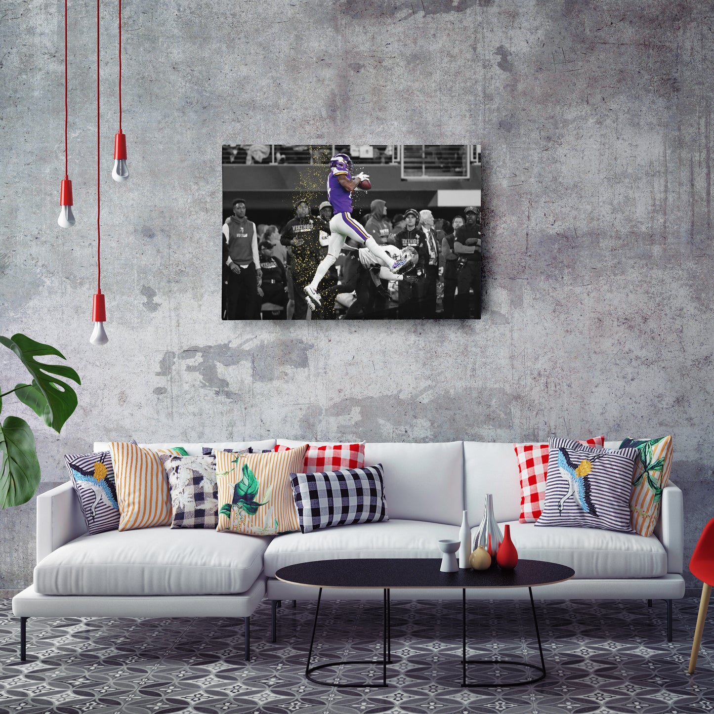 The Minneapolis Miracle Canvas Art - NFL Vikings vs. Saints Poster