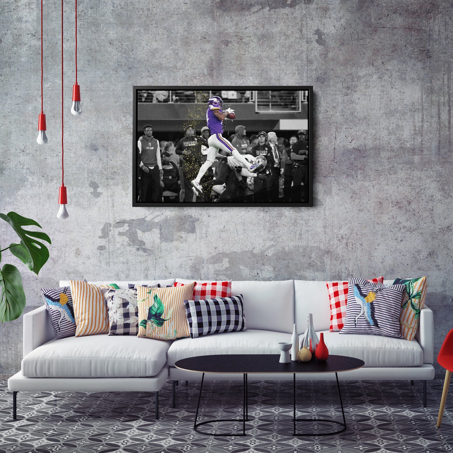 The Minneapolis Miracle Canvas Art - NFL Vikings vs. Saints Poster