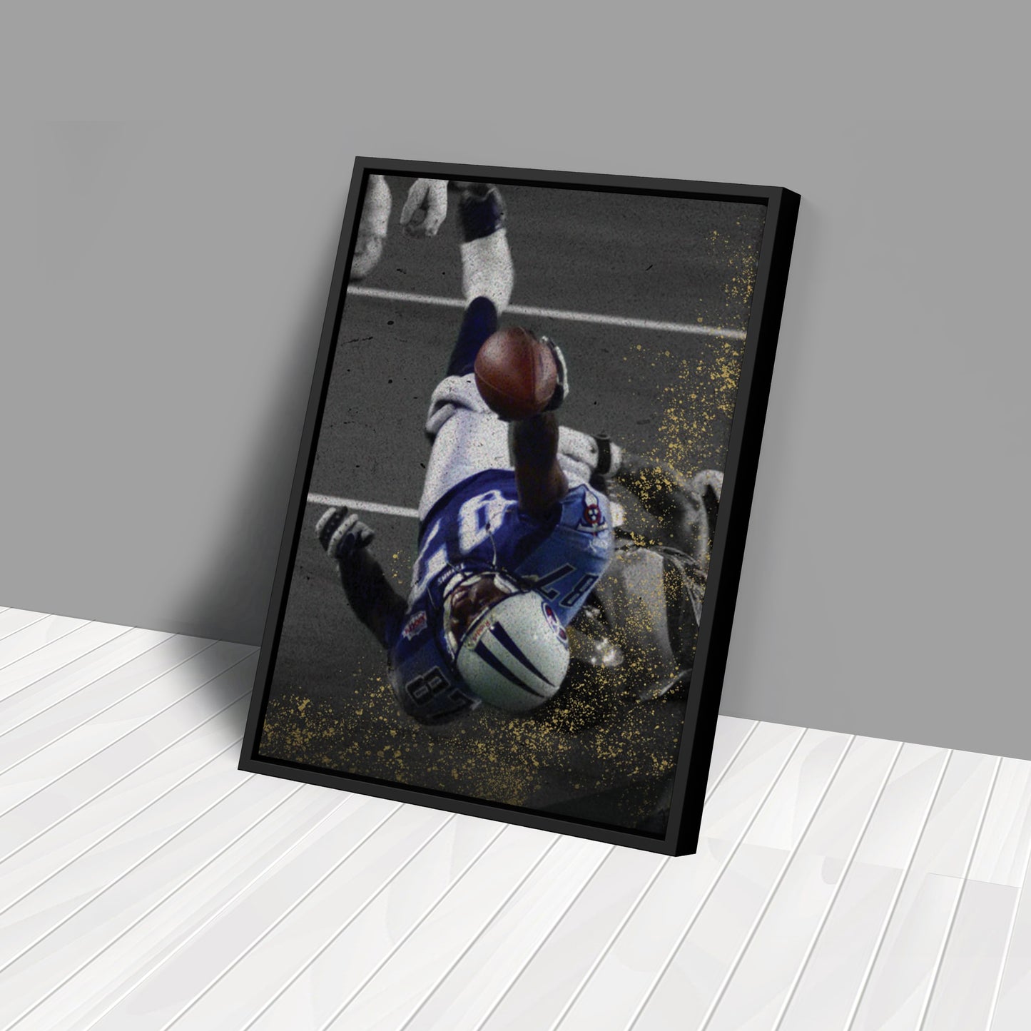 The Tackle Rams vs. Titans Canvas Art - NFL Football Wall Decor Print
