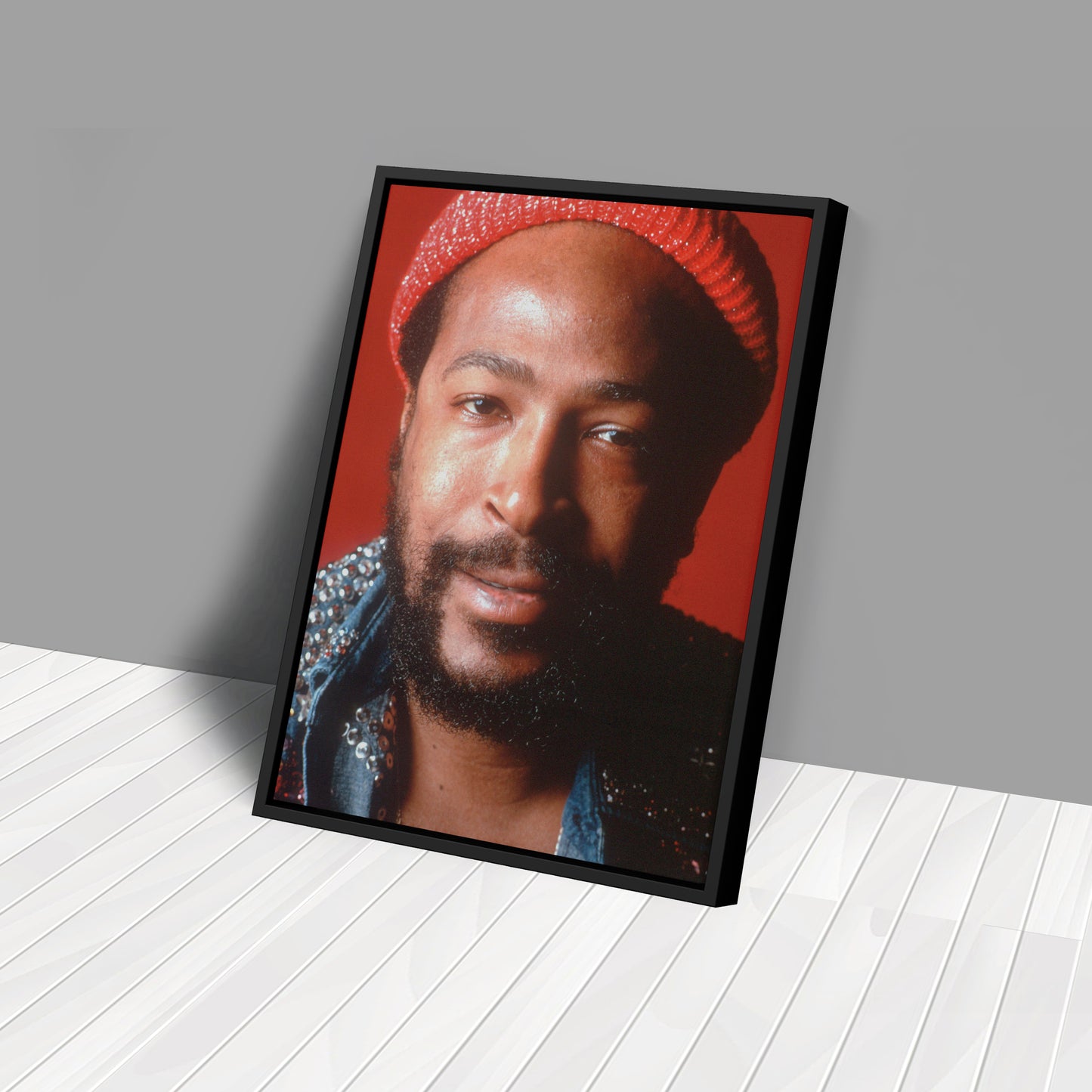 Marvin Gaye Soul Singer Canvas Art – Music Icon Home Decor
