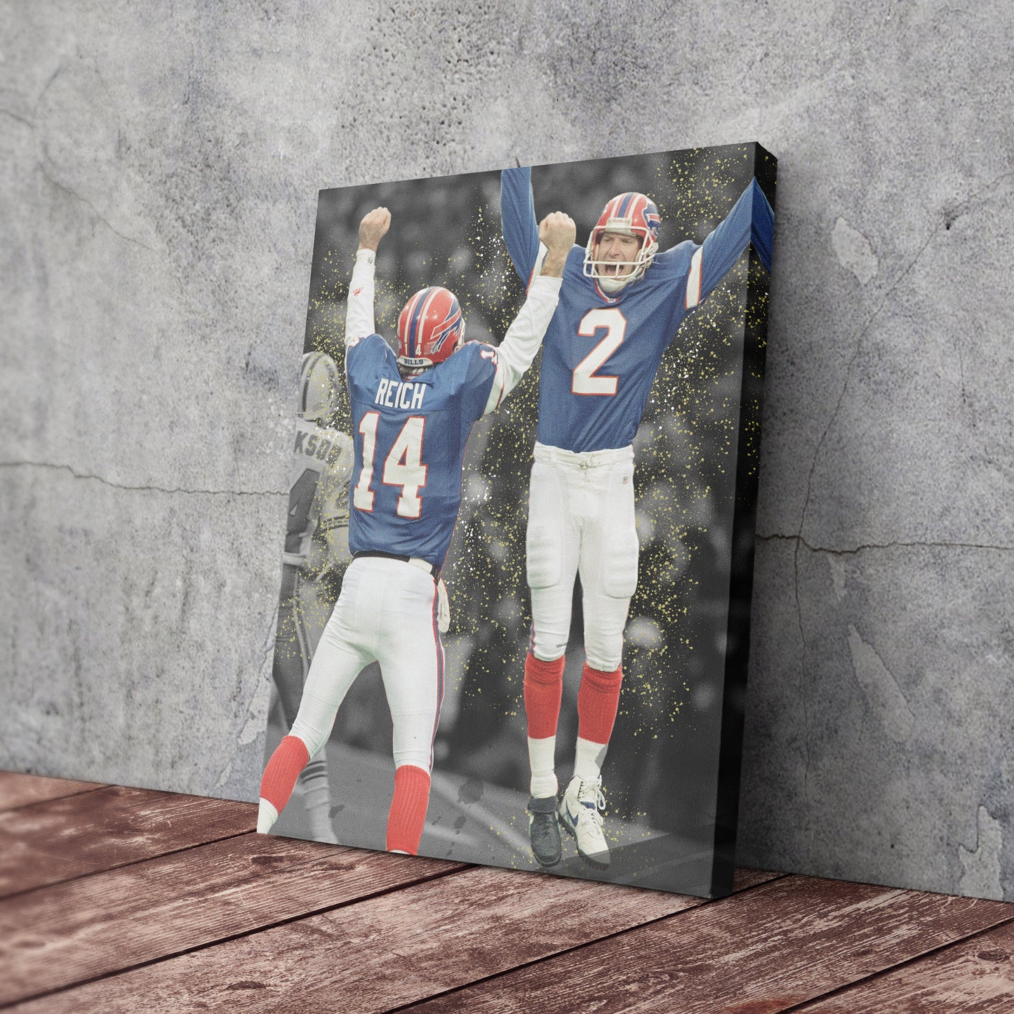 The Comeback Buffalo Bills Canvas Art - NFL Sports Wall Decor