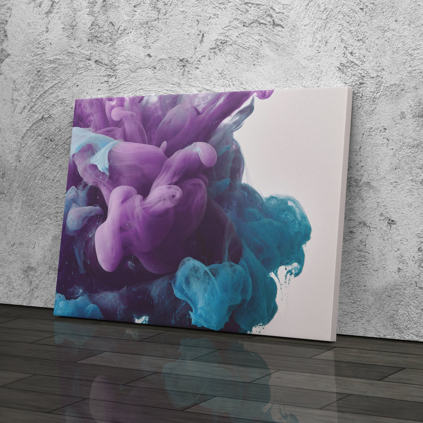 Cloud Poster Abstract Colorful - Canvas Wall Art Decor