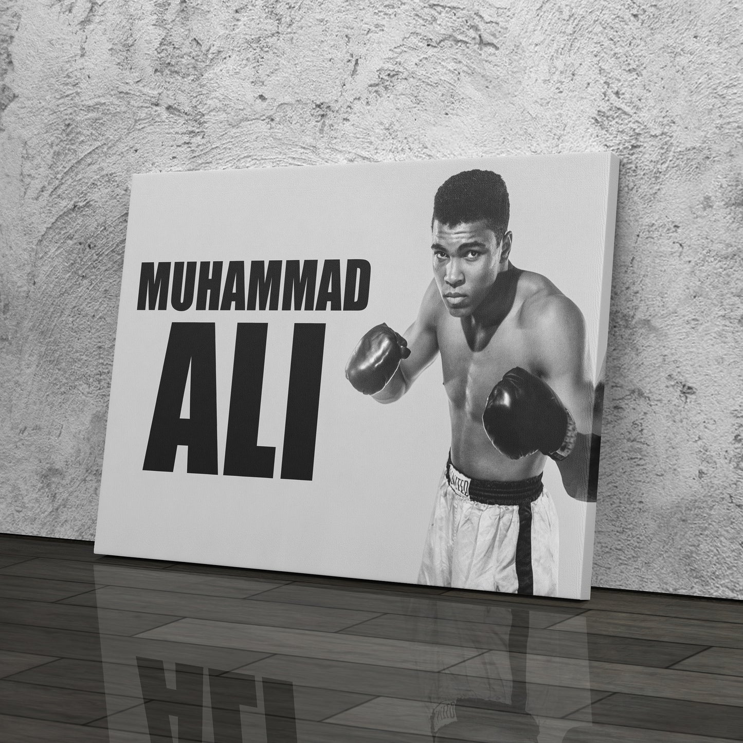 Muhammad Ali Young Canvas Wall Art – Boxing Legend Early Years Decor