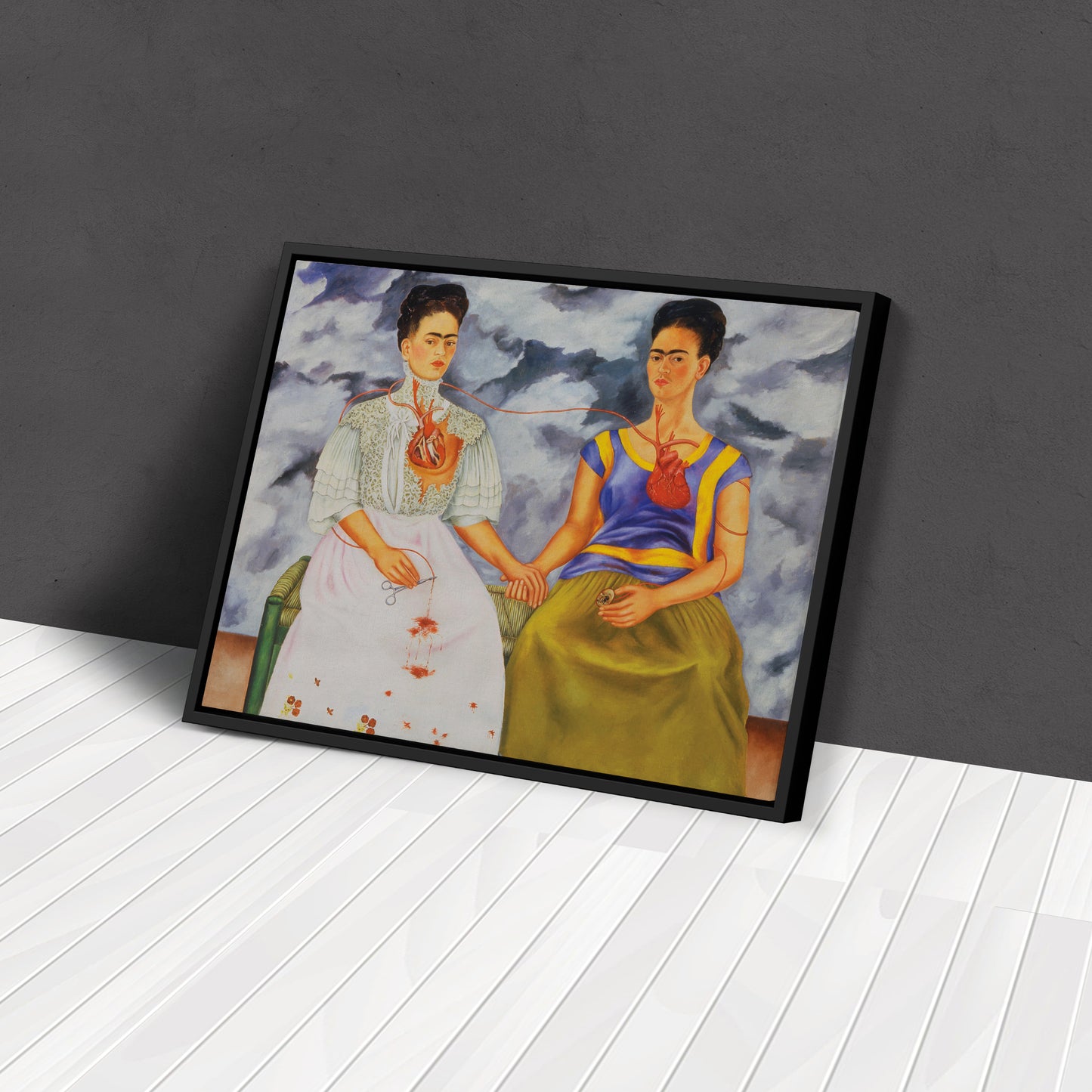 Frida Kahlo Canvas Wall Art – Timeless Painter Portrait Decor