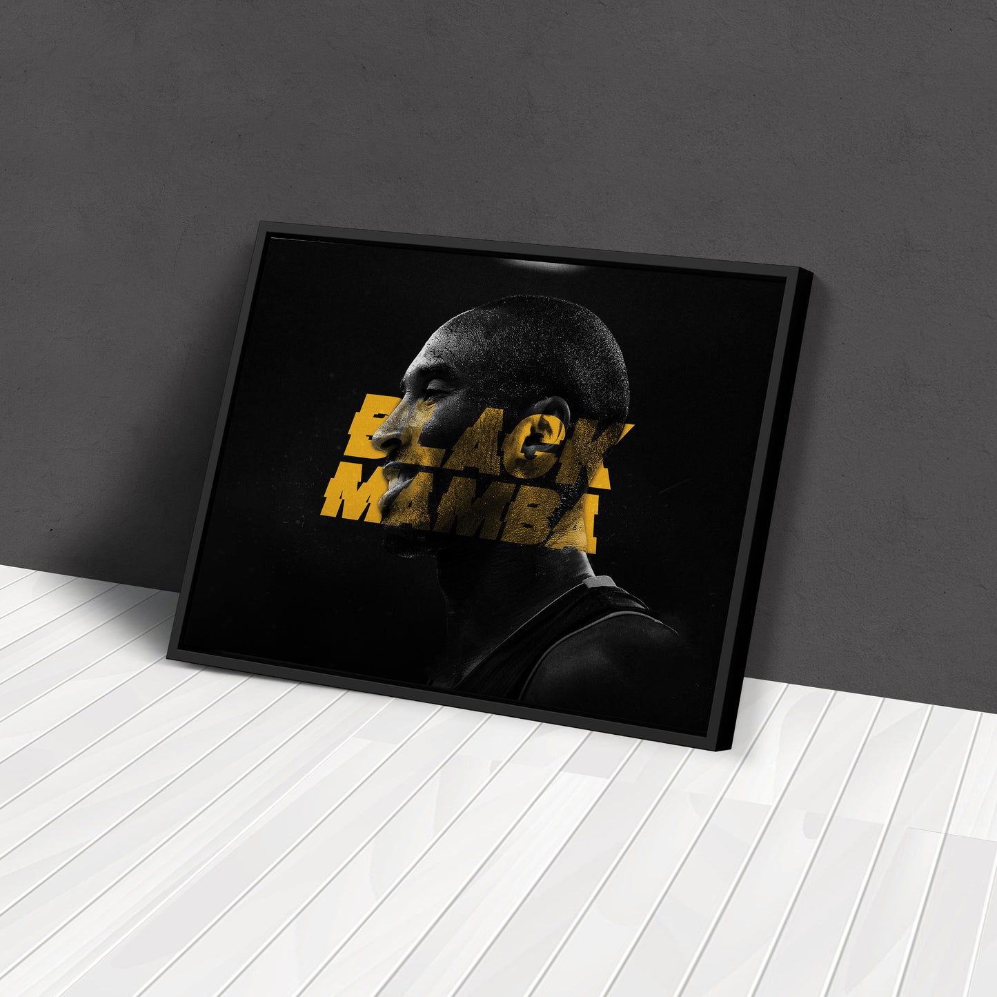 Kobe Bryant Mamba Forever Canvas Wall Art – Forever a Legend