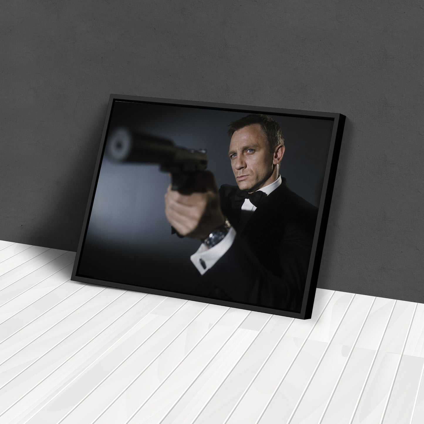 James Bond Daniel Craig Canvas Wall Art – The Modern James Bond Poster