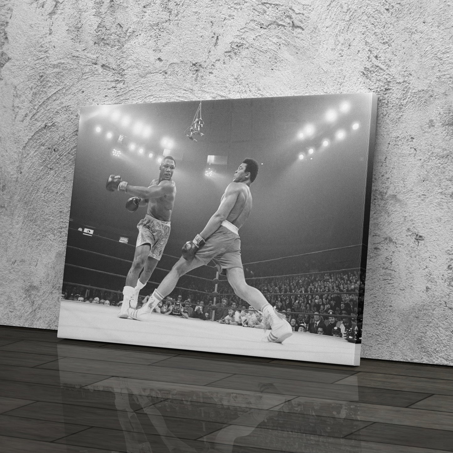 Muhammad Ali Boxing Knockout Canvas Art – Legendary Sports Fans Decor