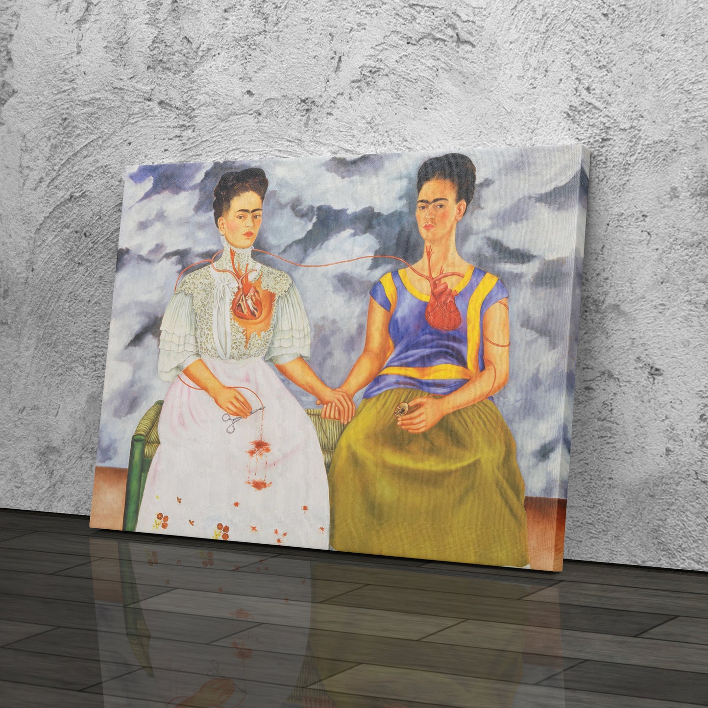 Frida Kahlo Canvas Wall Art – Timeless Painter Portrait Decor