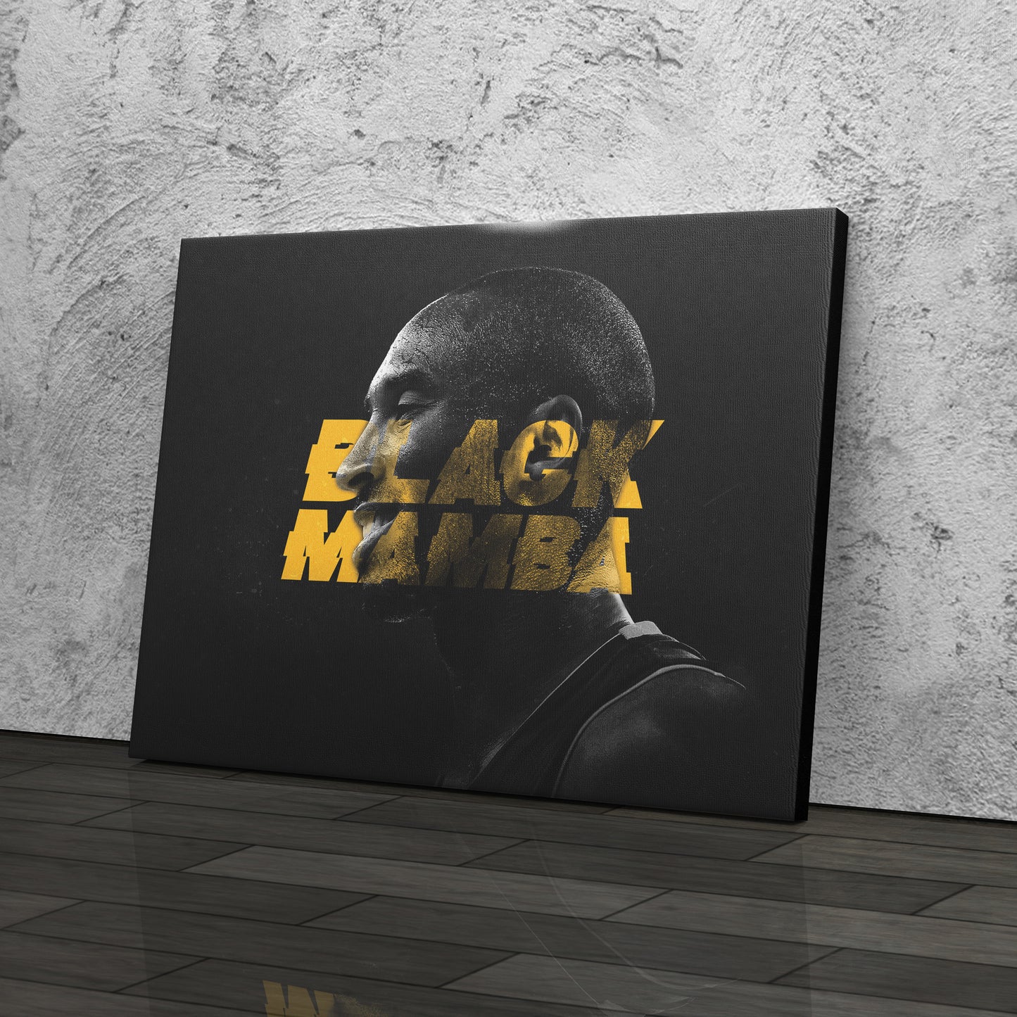 Kobe Bryant Mamba Forever Canvas Wall Art – Forever a Legend