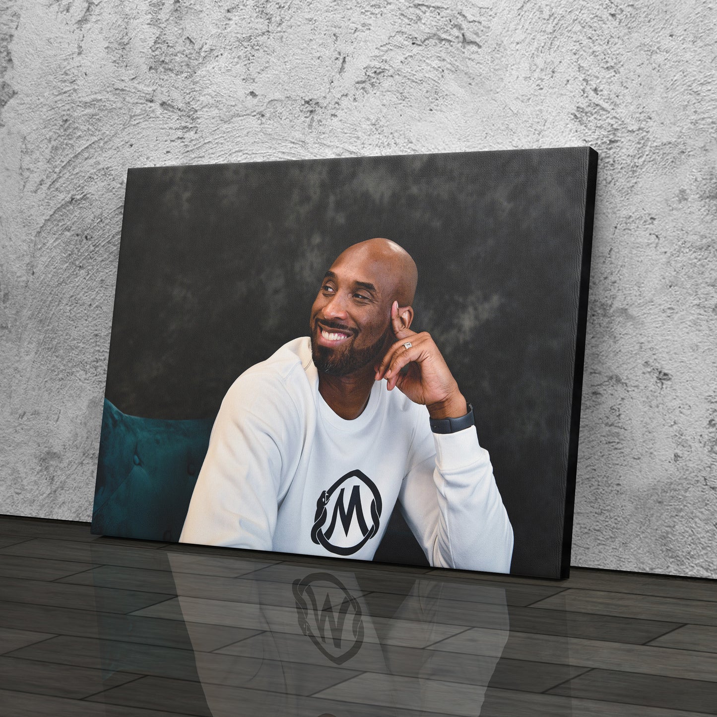 Black Mamba Kobe Bryant Basketball Canvas Wall Art – NBA Decor