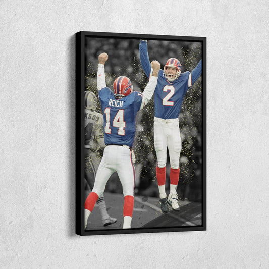 The Comeback Buffalo Bills Canvas Art - NFL Sports Wall Decor