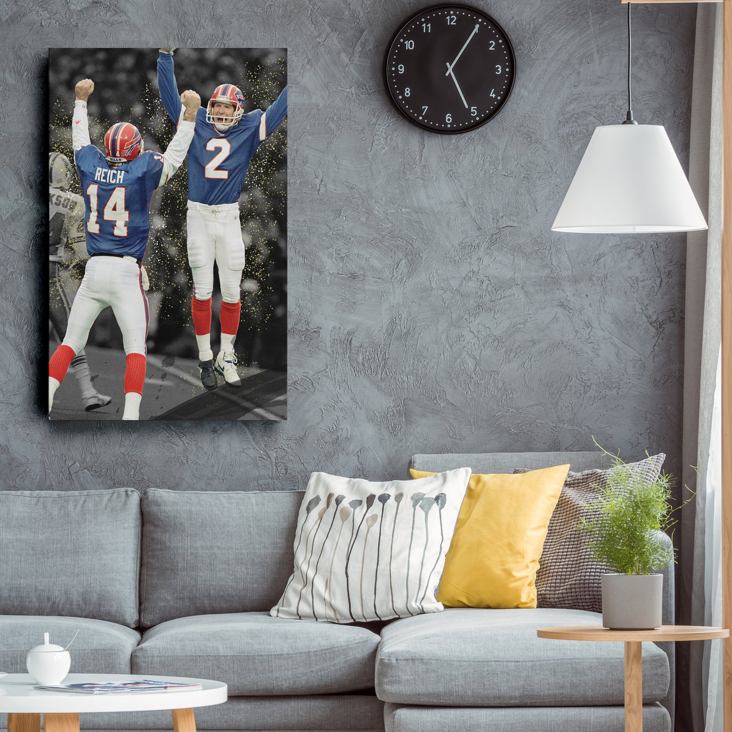 The Comeback Buffalo Bills Canvas Art - NFL Sports Wall Decor