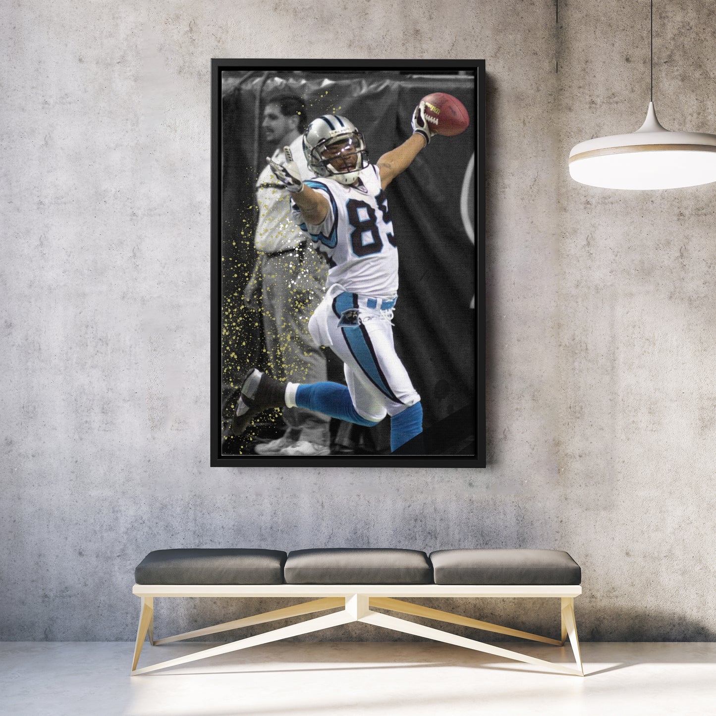 Smith's Game Winning TD Canvas Art - NFL Seahawks vs. Lions