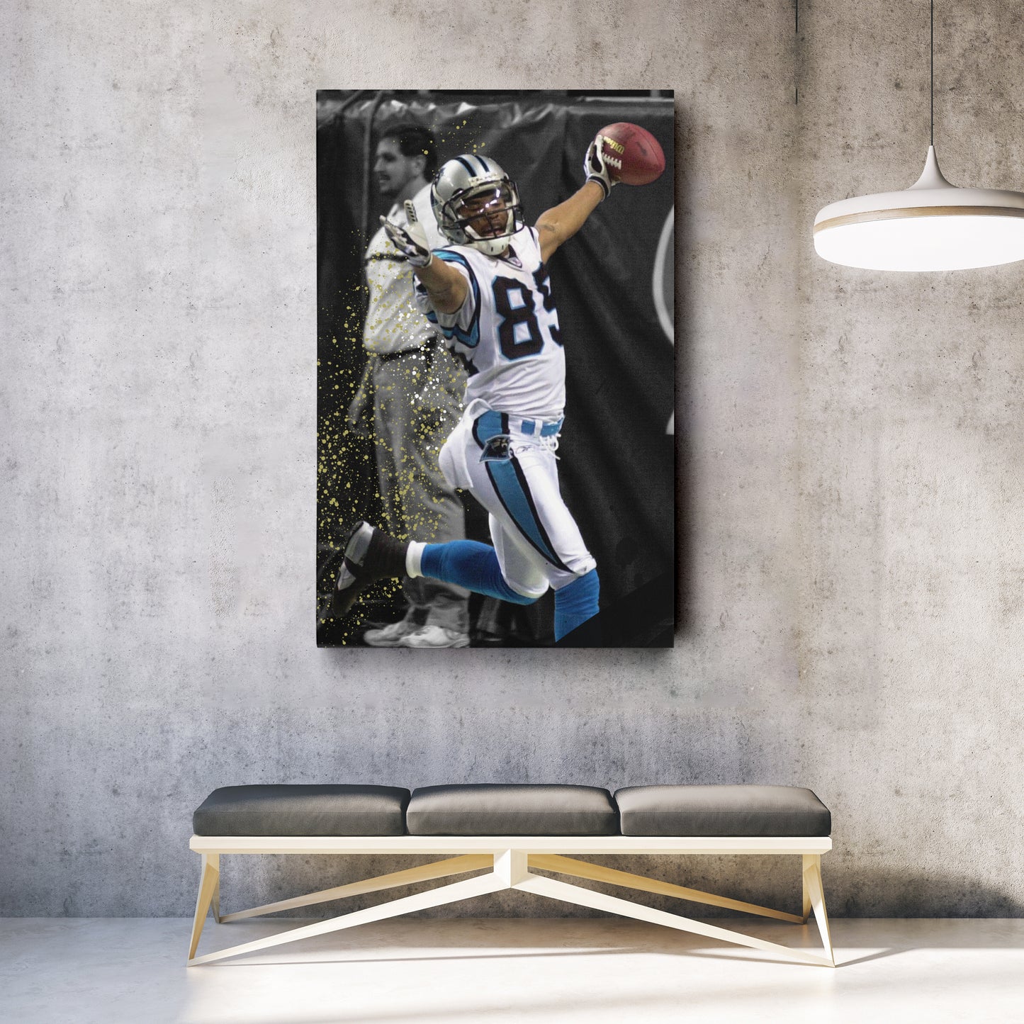 Smith's Game Winning TD Canvas Art - NFL Seahawks vs. Lions