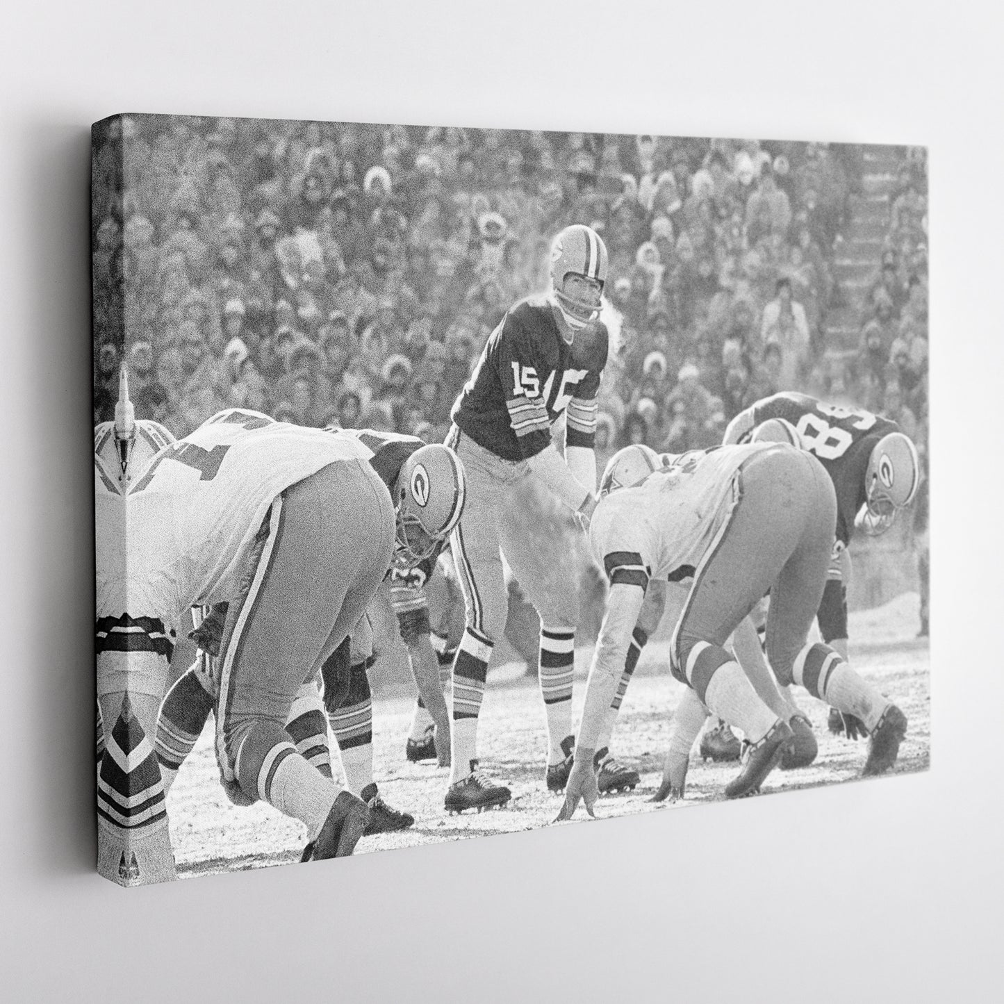 The Ice Bowl Packers vs. Cowboys Canvas Art - NFL Sports Wall Print
