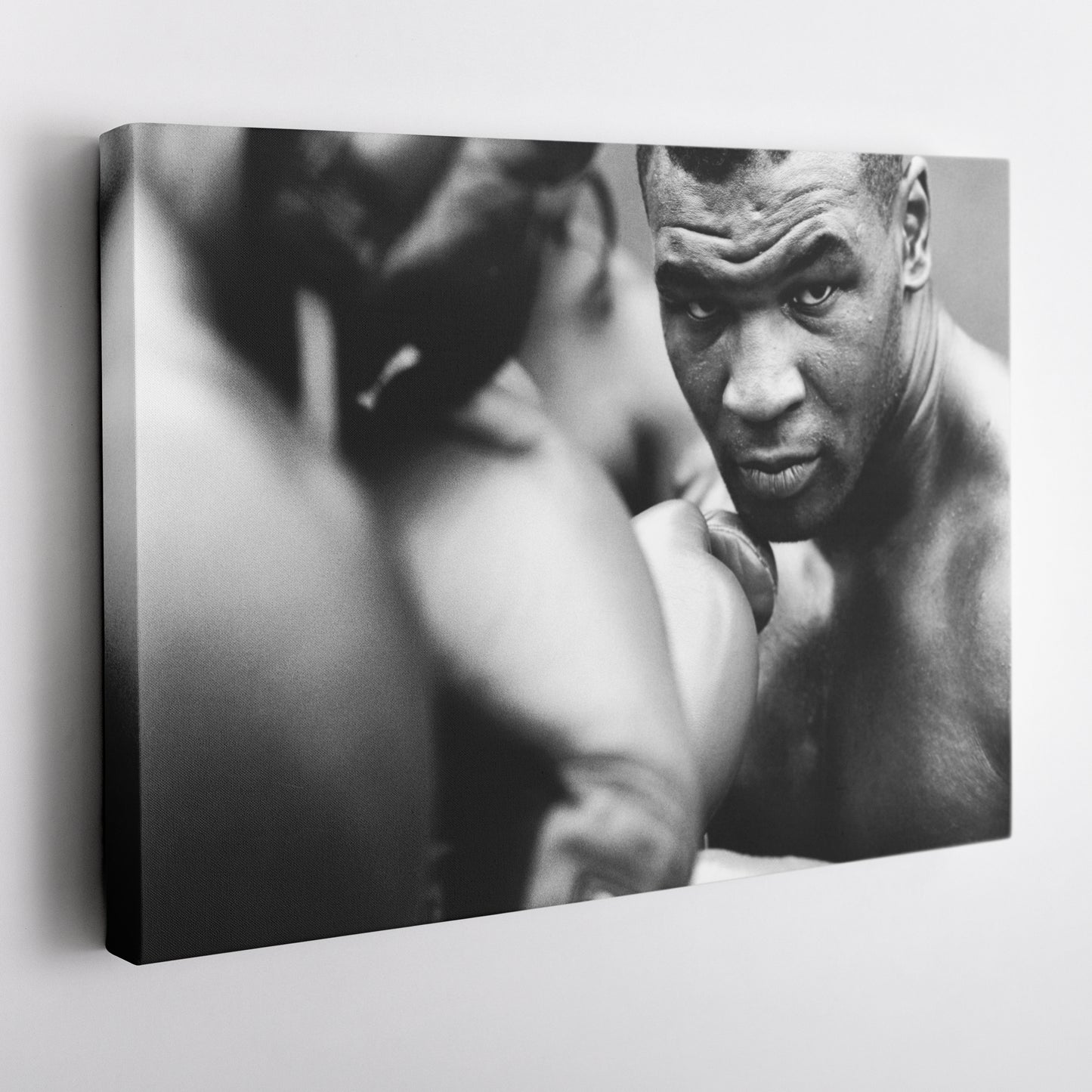 Mike Tyson Training Poster – Boxing Canvas Art Wall Decor