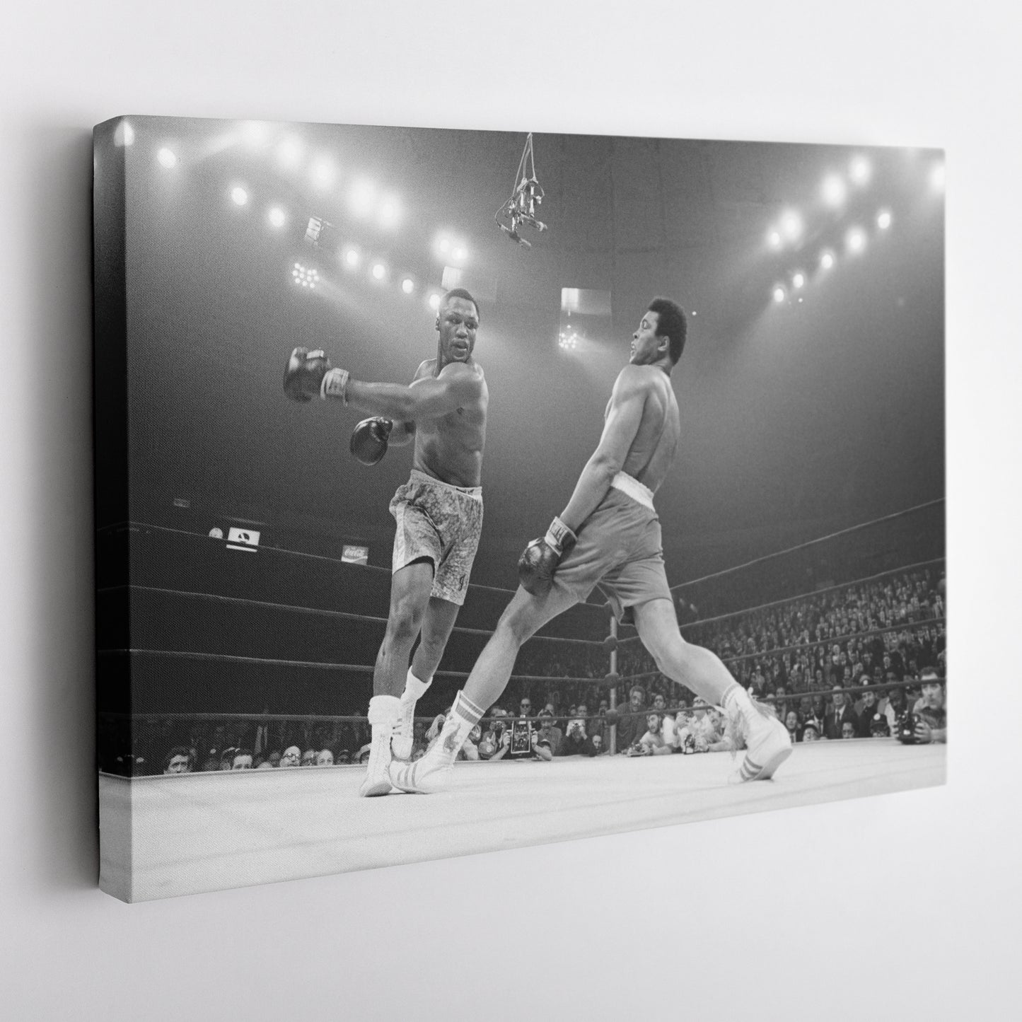 Muhammad Ali Boxing Knockout Canvas Art – Legendary Sports Fans Decor