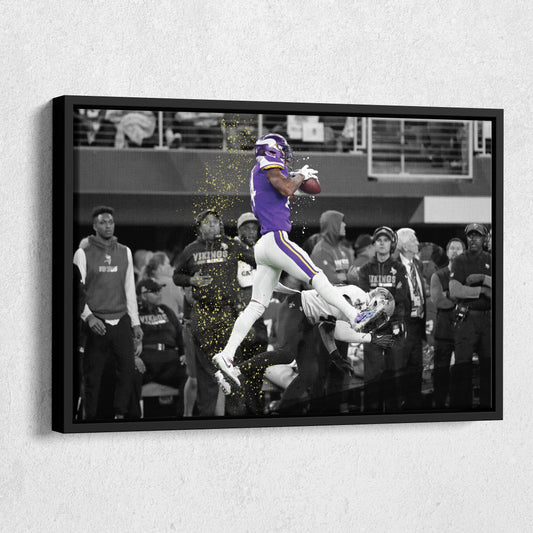 The Minneapolis Miracle Canvas Art - NFL Vikings vs. Saints Poster