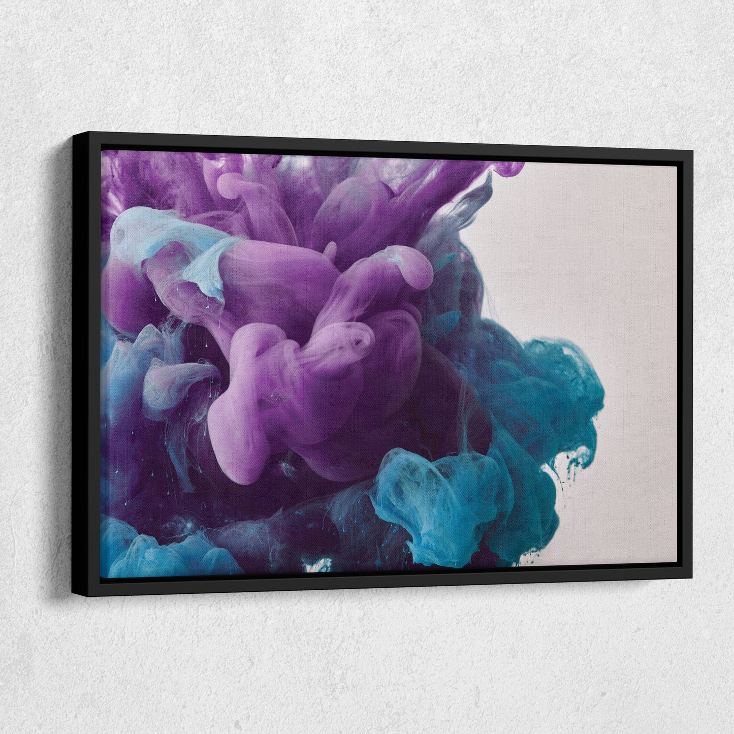 Cloud Poster Abstract Colorful - Canvas Wall Art Decor