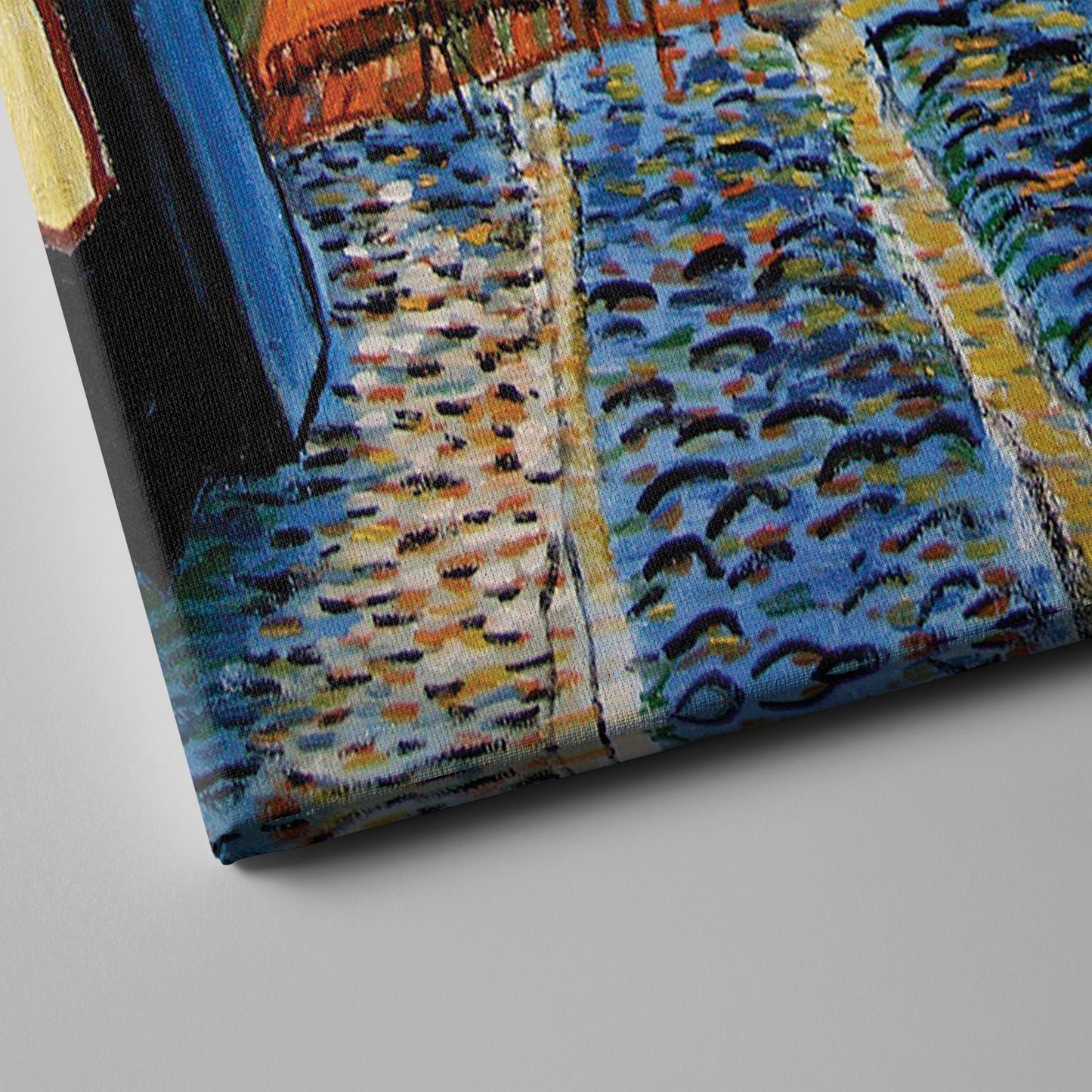 Vincent Van Gogh's Cafe Terrace at Night Canvas Art - Famous Painting Decor
