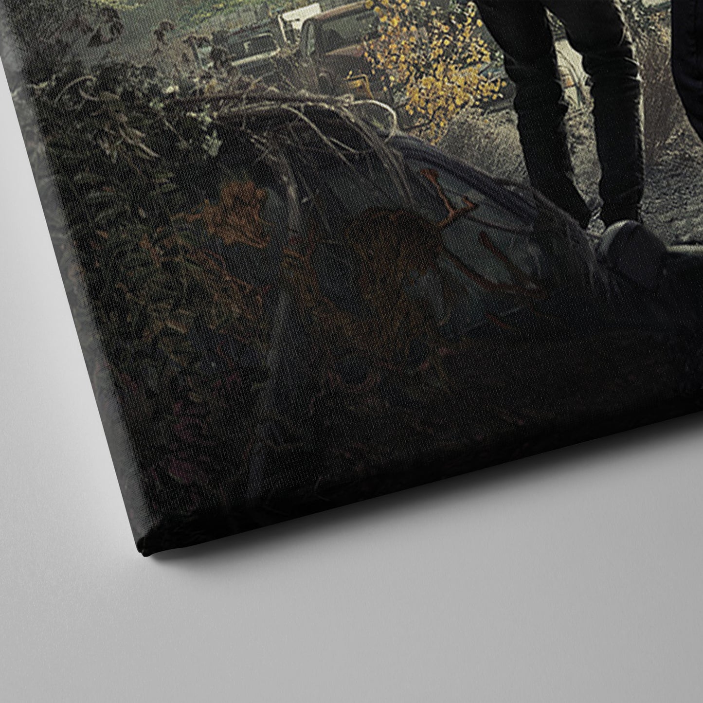 The Last of Us Movie Poster Canvas Art - Video Game Wall Decor Print