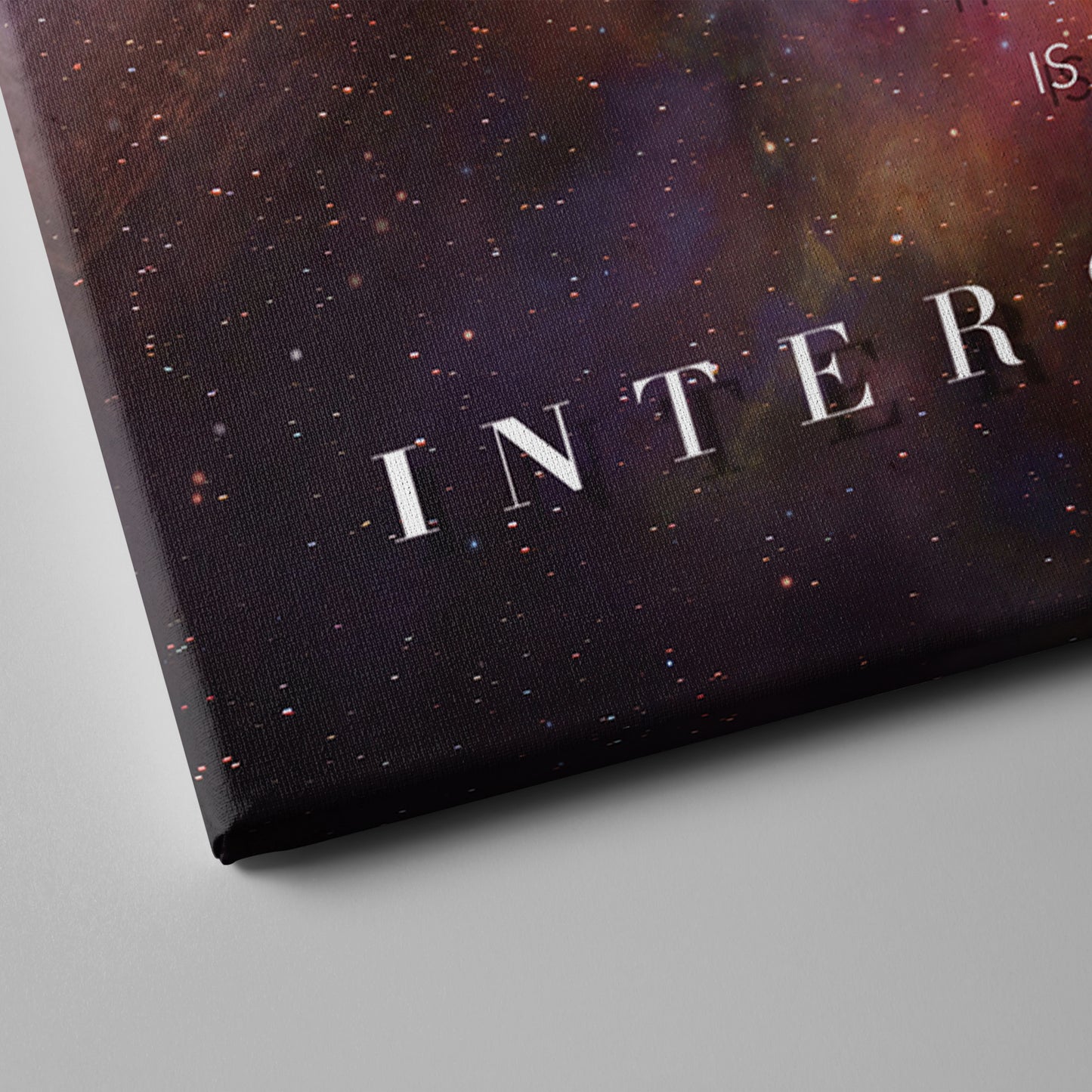 Interstellar Movie Poster Canvas Wall Art Decor - Cosmic Sci-Fi Art