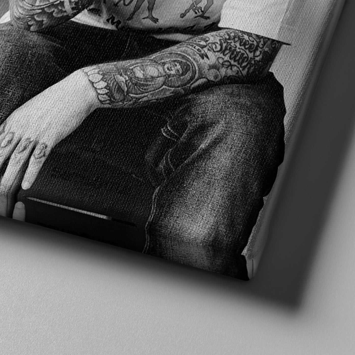 Mac Miller Rapper Canvas Wall Art – Music Legend Decor