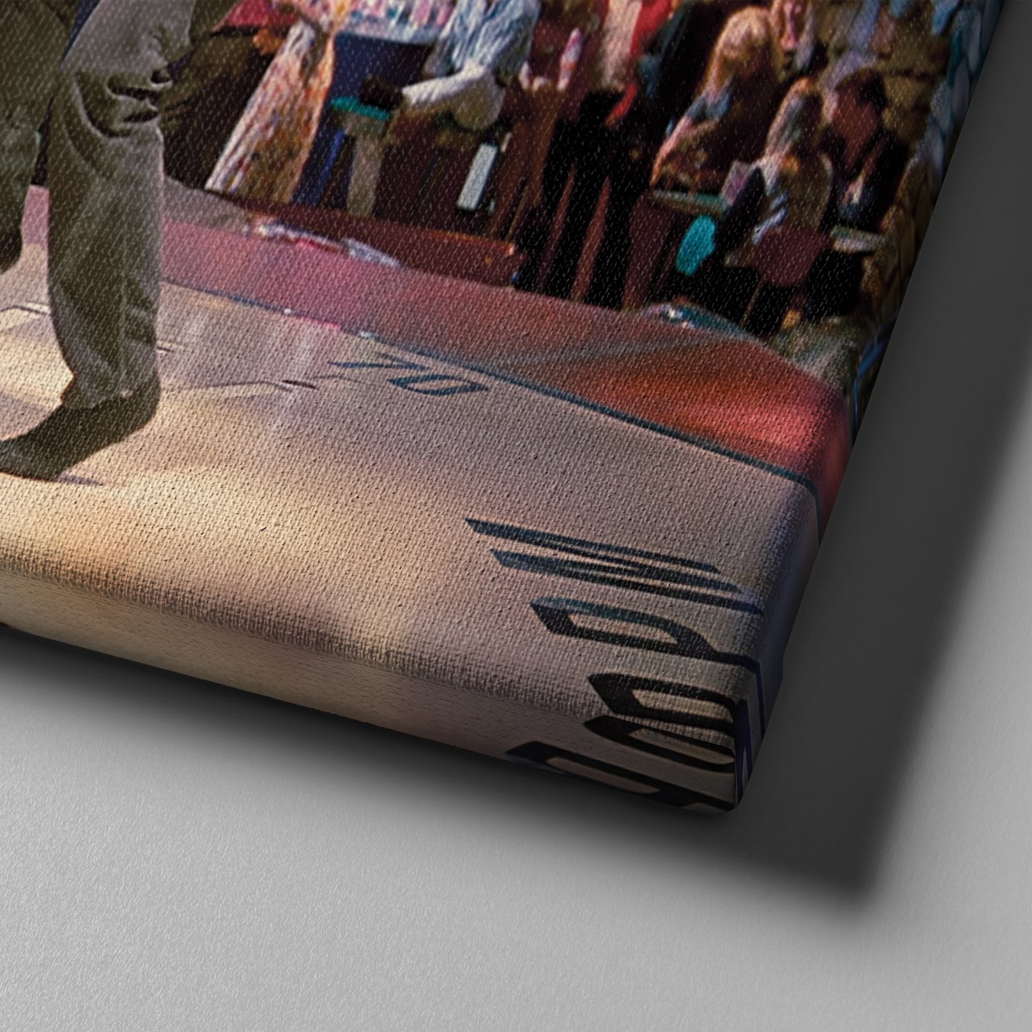 Pulp Fiction Dance Twist Canvas Wall Art – Iconic Movie Scene Decor