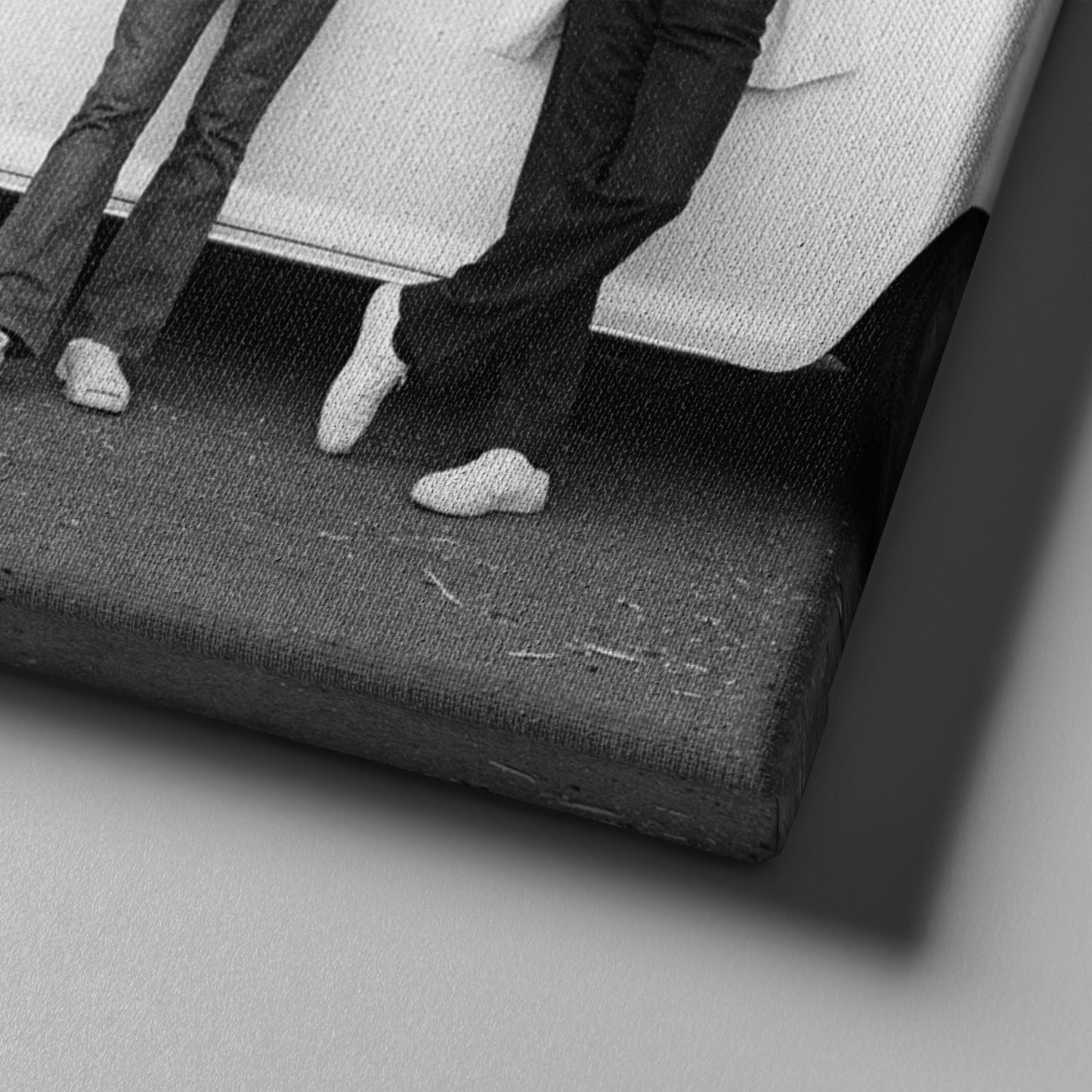 The Beatles Car Music Group Canvas Wall Art – Iconic Band Decor