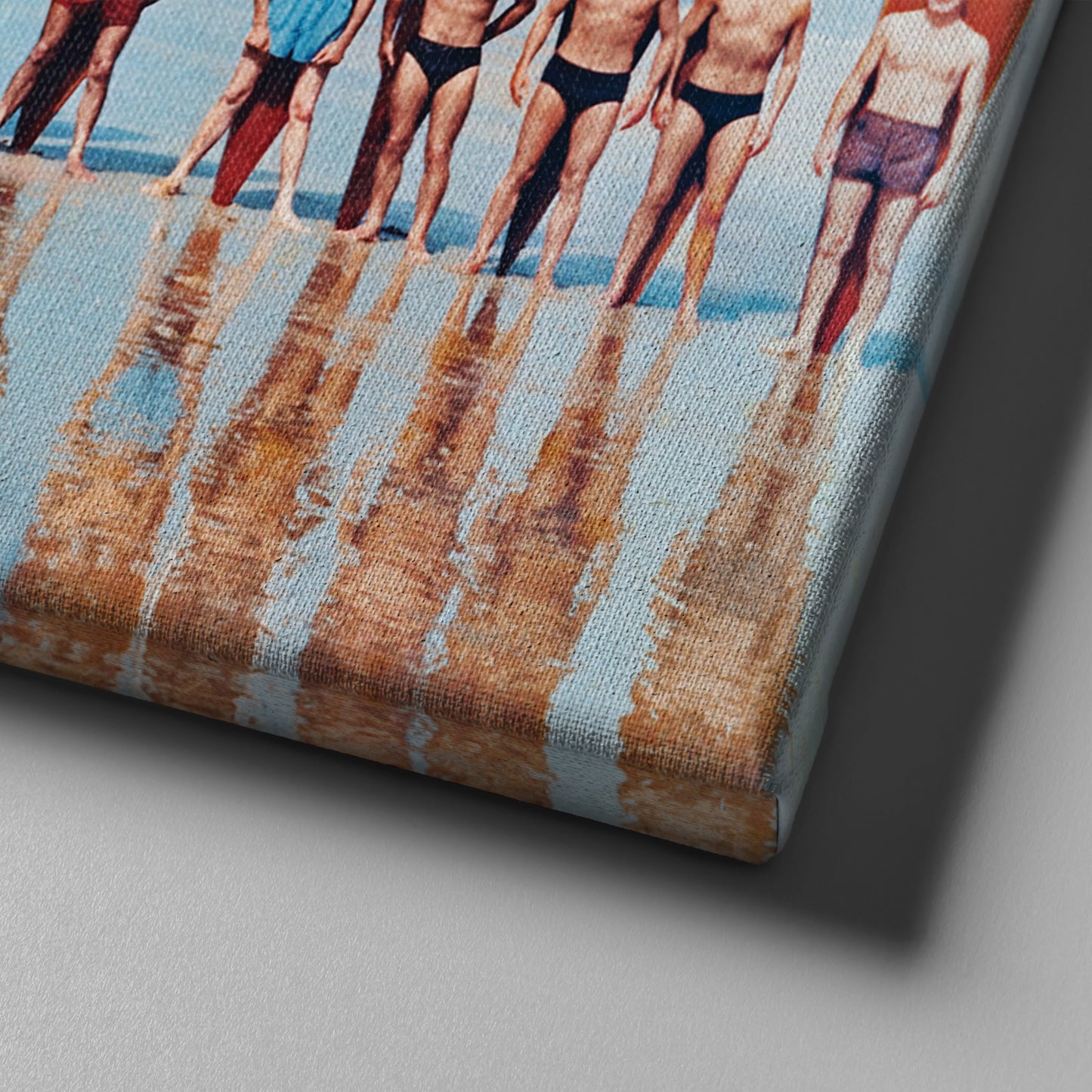 Evolution of Surfboard - Vintage Canvas Wall Art Decor for Surf Lovers