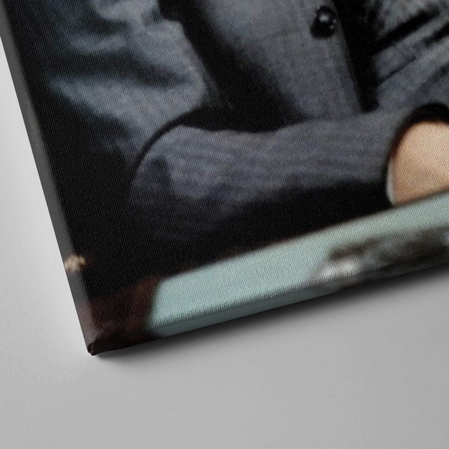 Godfather Marlon Brando and Al Pacino Canvas Wall Art – Mafia Movie Poster