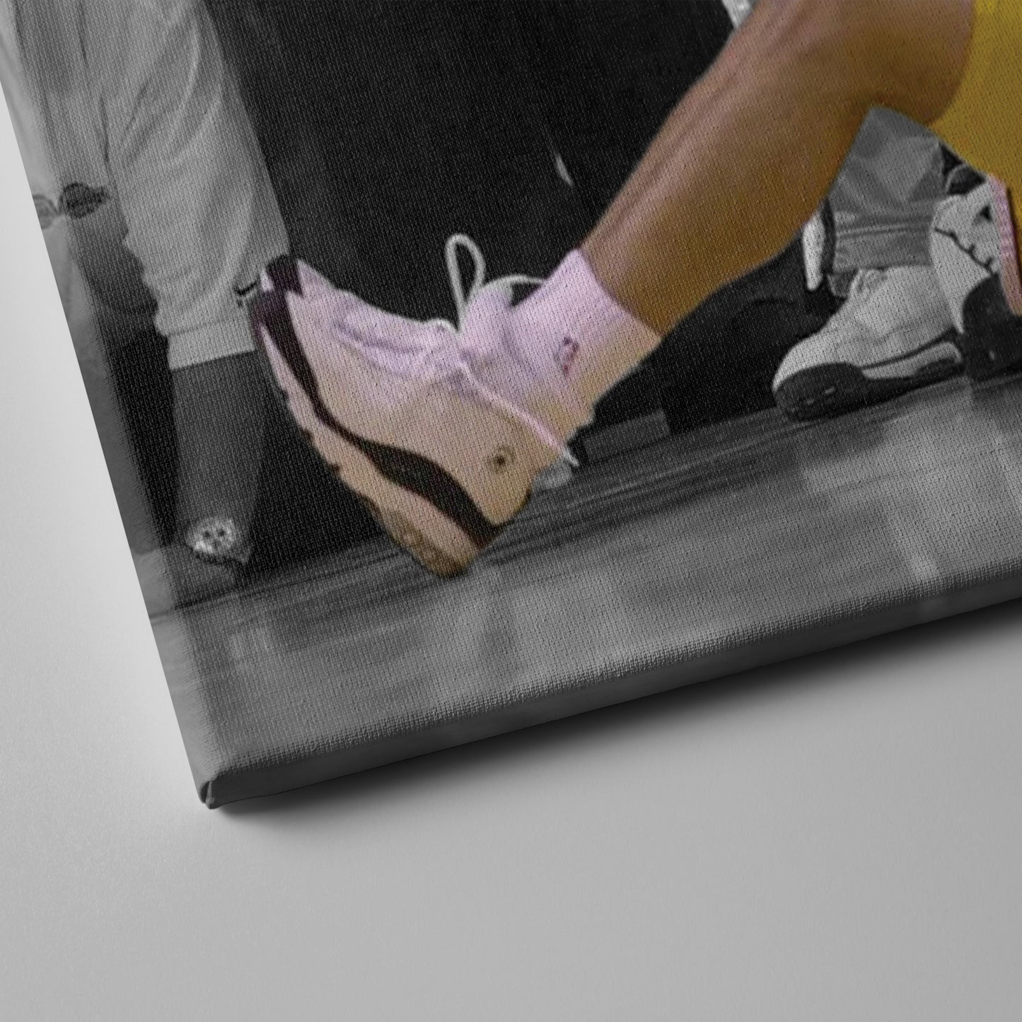 Allen Iverson Step Over Tyronn Lue NBA Finals Canvas Wall Art Decor - Basketball Legends