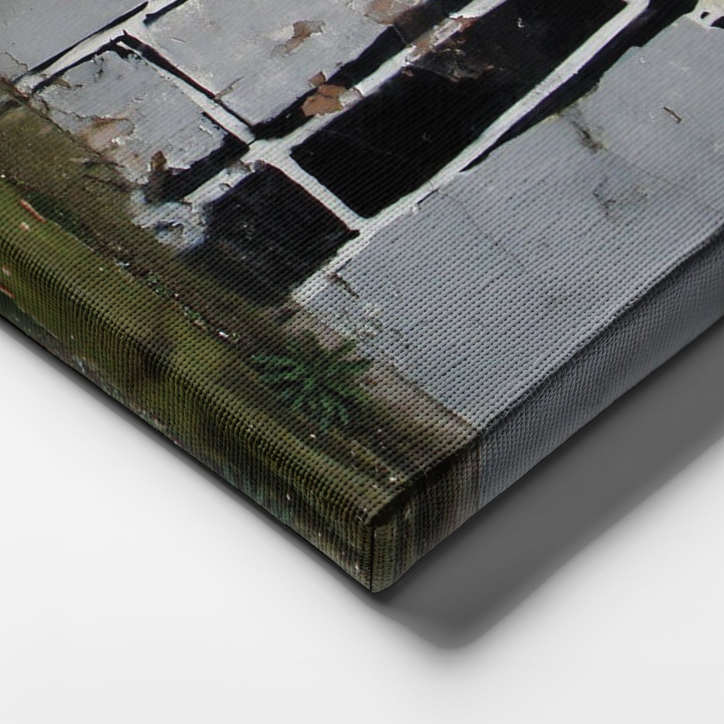 Banksy 'Old School' Canvas Print - Framed Wall Art