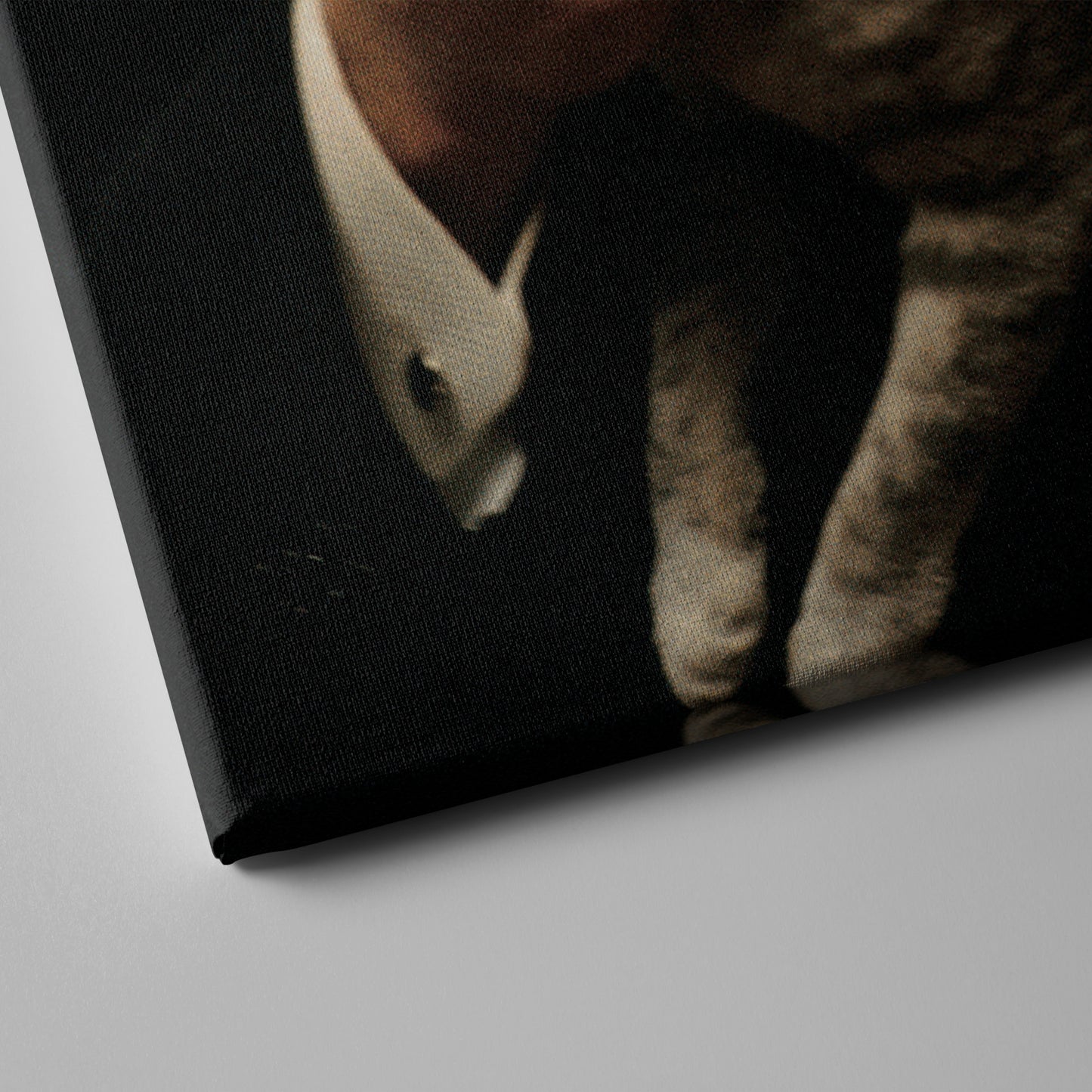 Godfather Marlon Brando Vito Corleone with Cat Canvas Wall Art – Iconic Movie Scene