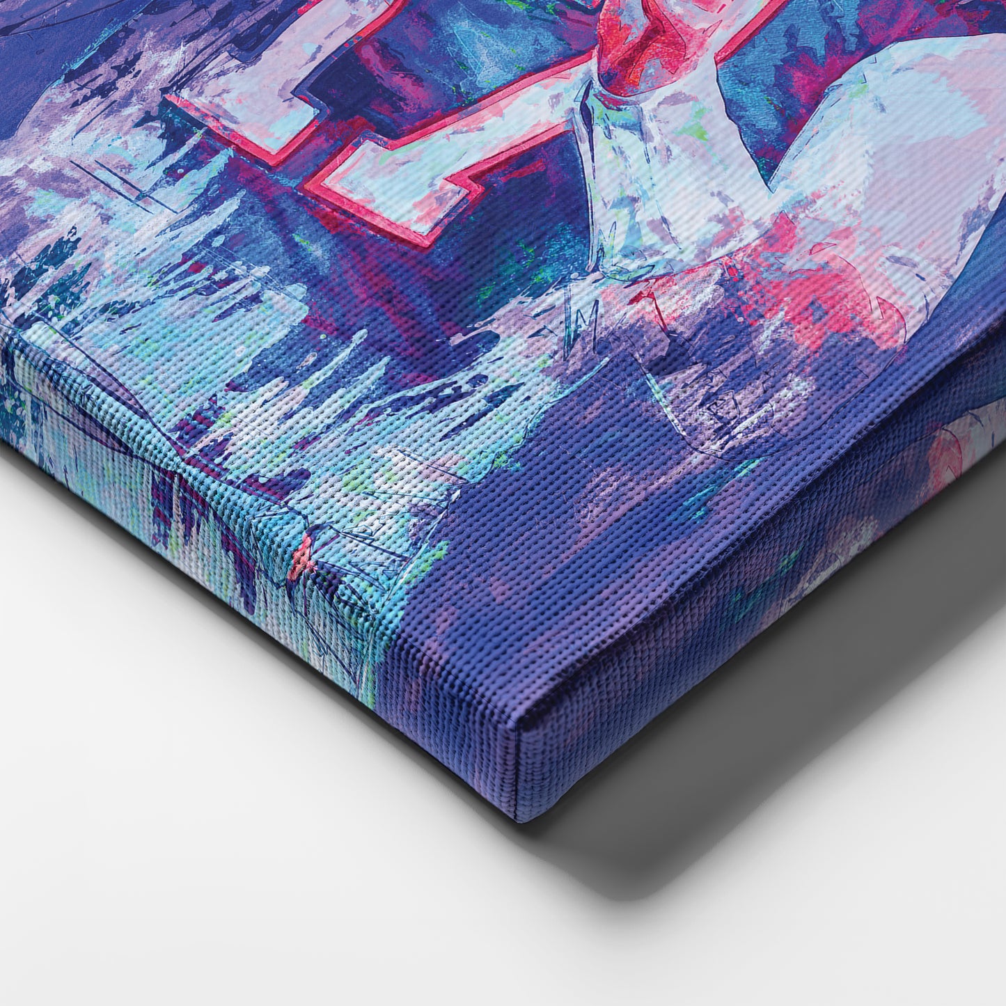 Josh Allen Buffalo Bills Canvas Wall Art – Football Quarterback Decor