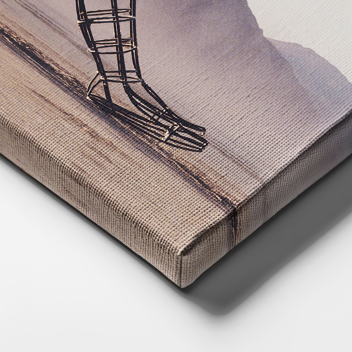 Two People Turning Their Backs by Alexander Milov Canvas Art - Modern Decor