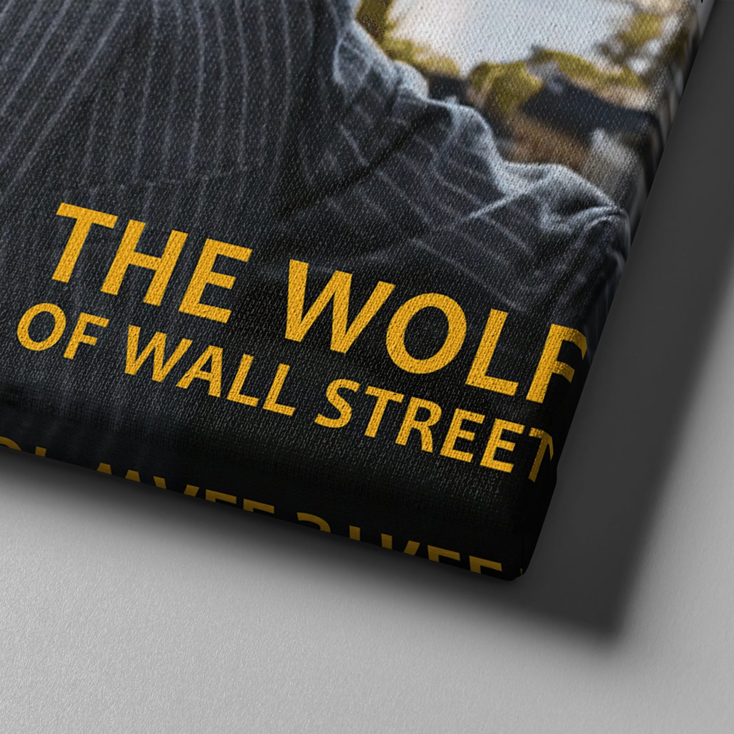 The Wolf of Wall Street Motivational Quote Canvas Art - Movie Wall Decor