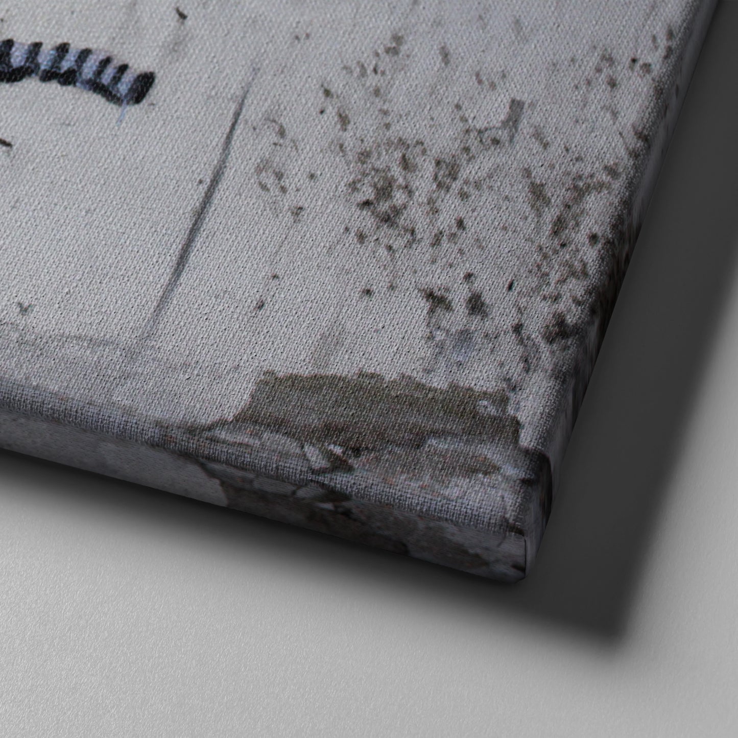 Banksy 'Gas and Smoke' Canvas Print - Framed Wall Art