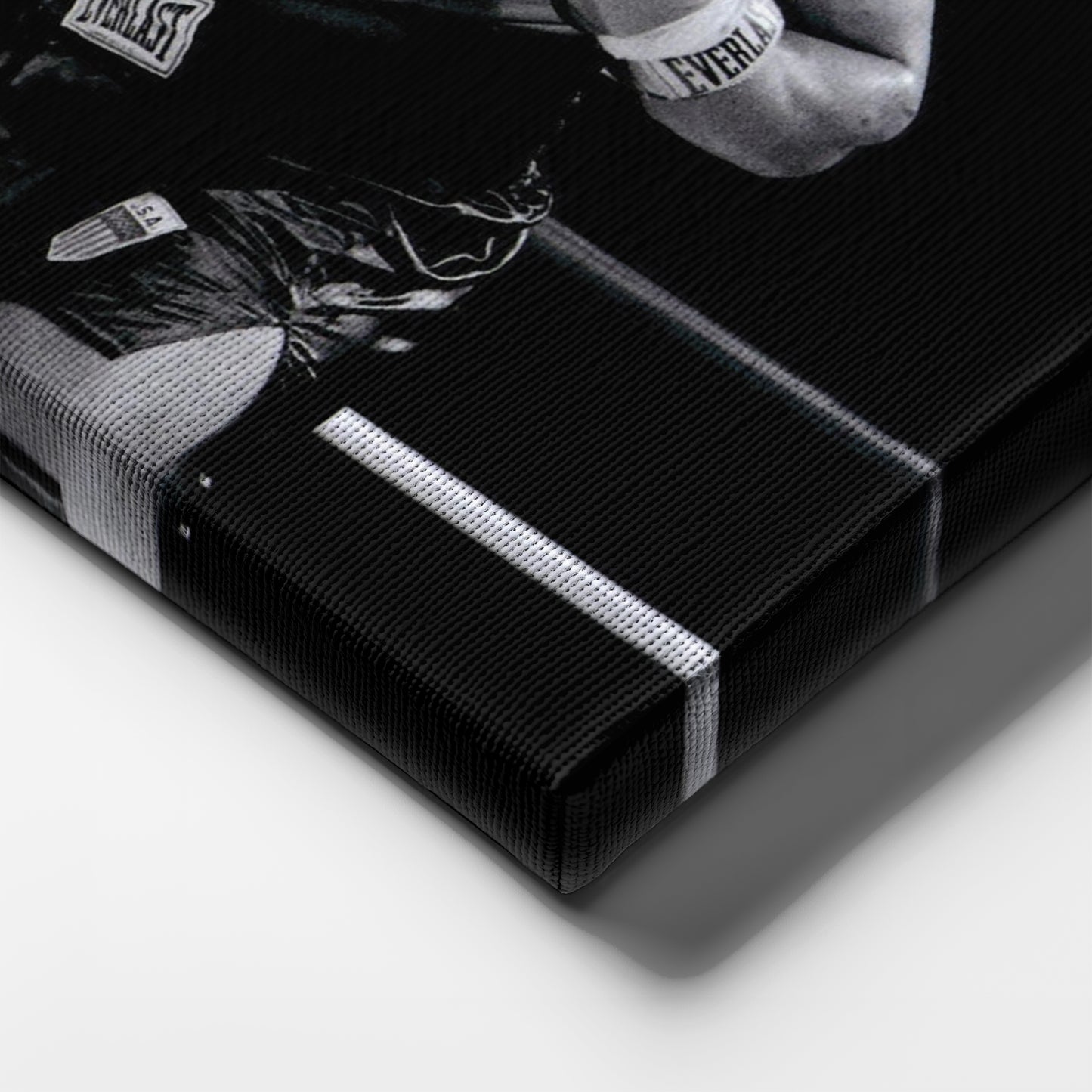 Mike Tyson Boxing Poster with Sign – Canvas Art Wall Decor