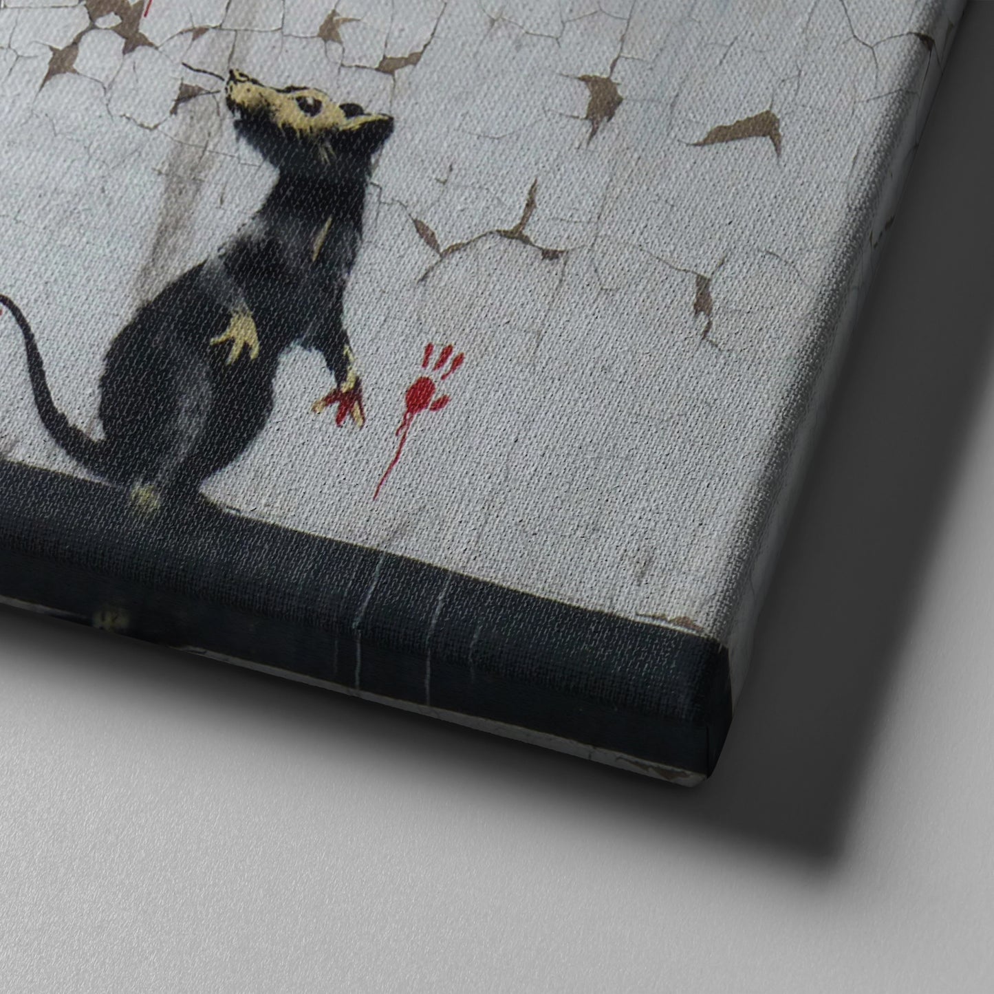 Banksy 'Illegal' Quote Canvas Print - Framed Wall Art