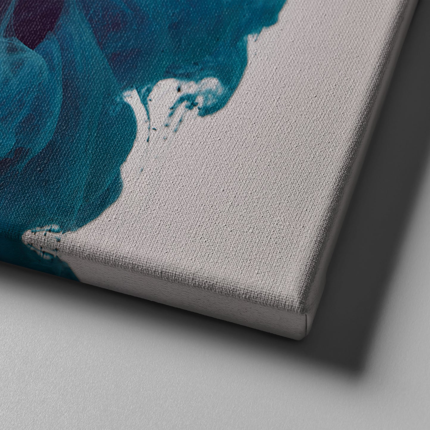 Cloud Poster Abstract Colorful - Canvas Wall Art Decor