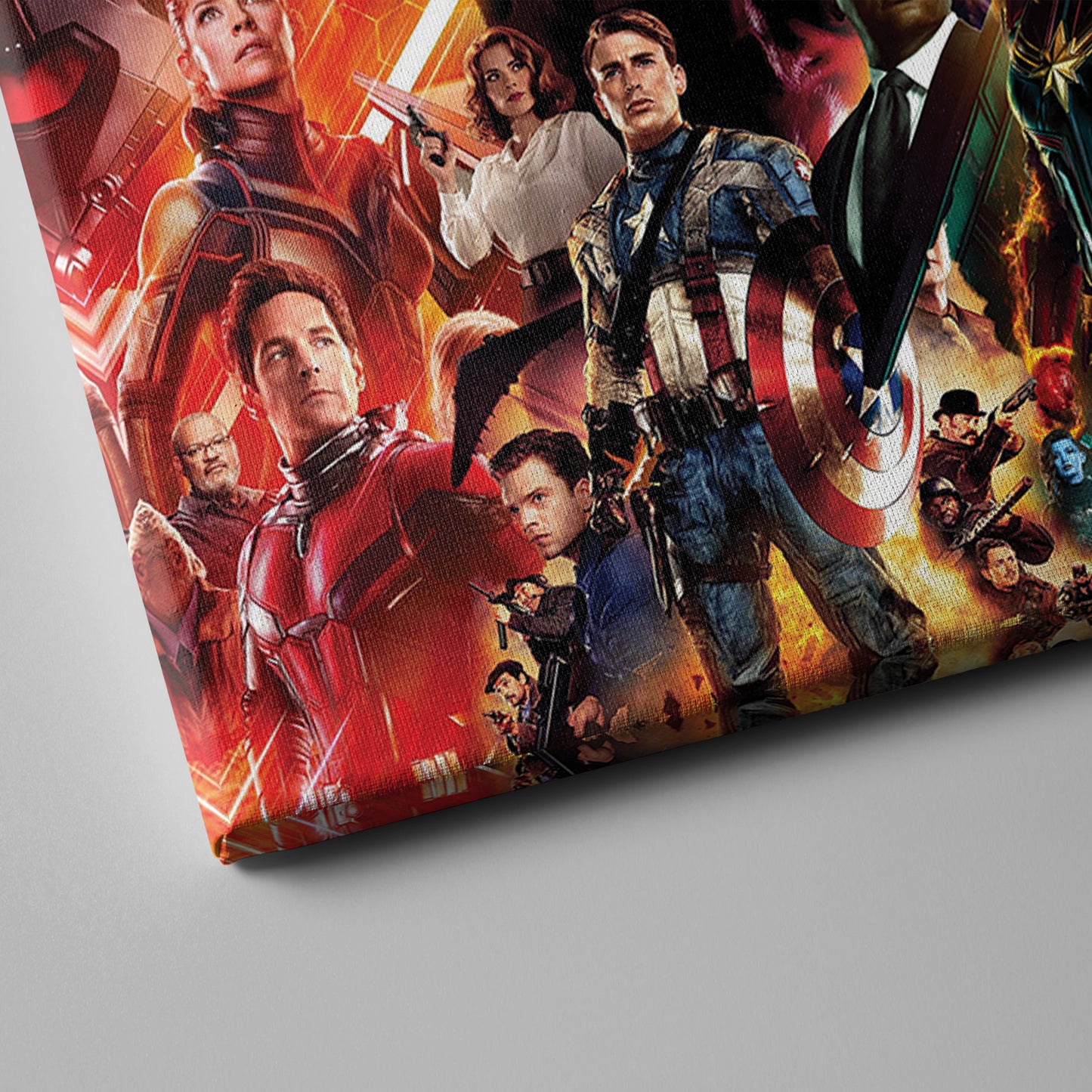 The Avengers Marvel Universe Canvas Art - Superhero Wall Decor Print