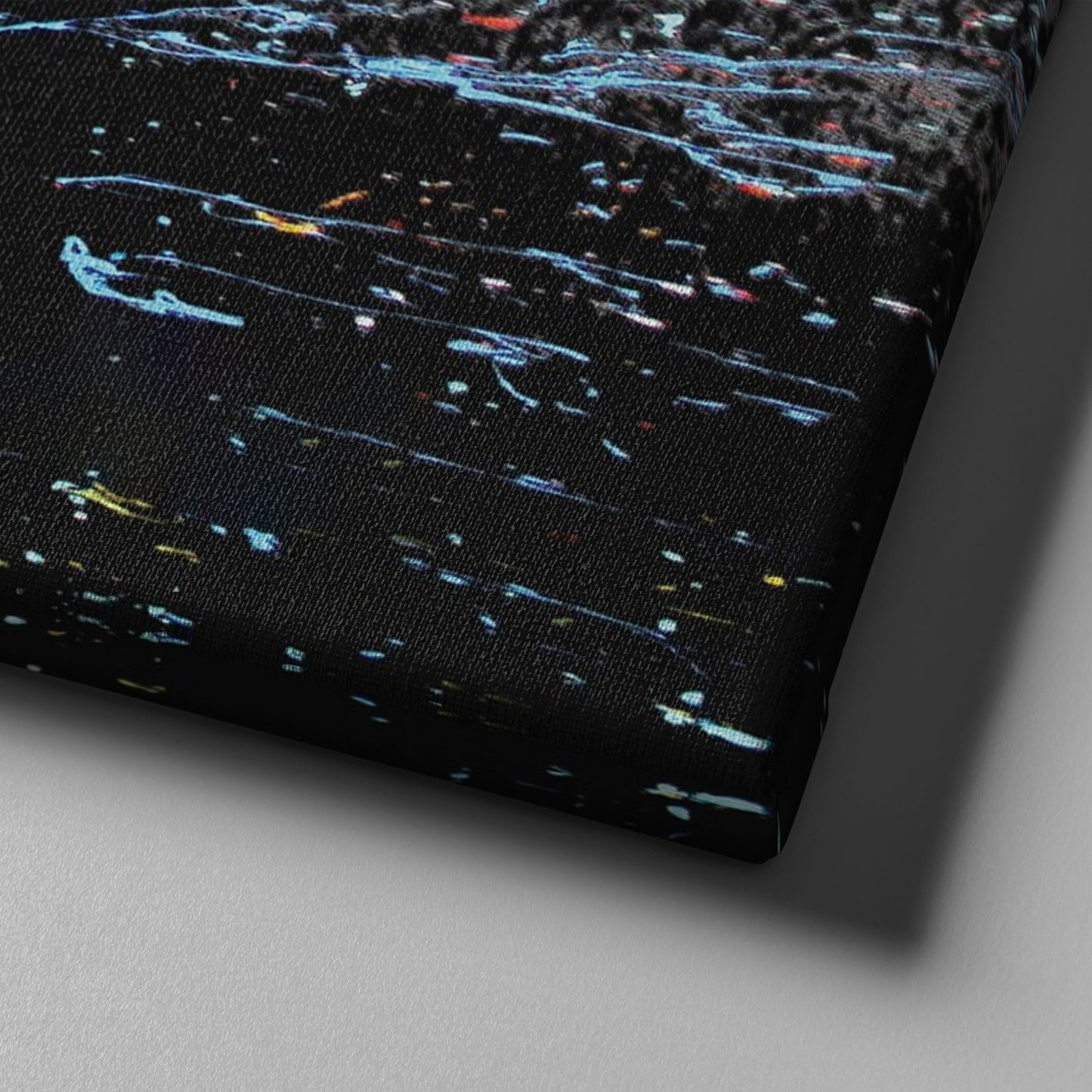 Jimi Hendrix Abstract Canvas Wall Art – Rock Music Legend Home Decor