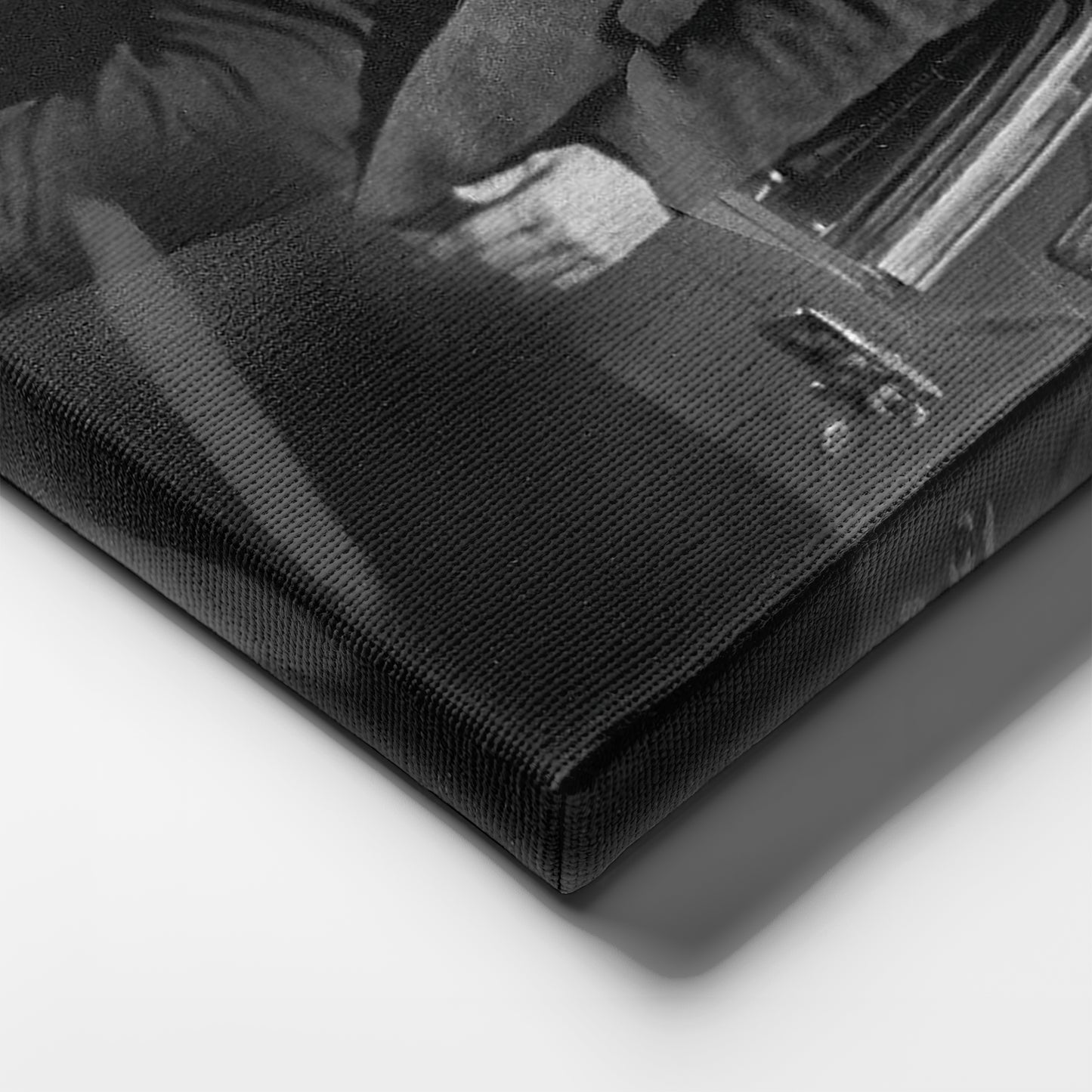 Steve McQueen Hollywood Icon Canvas Wall Art – Black and White Decor