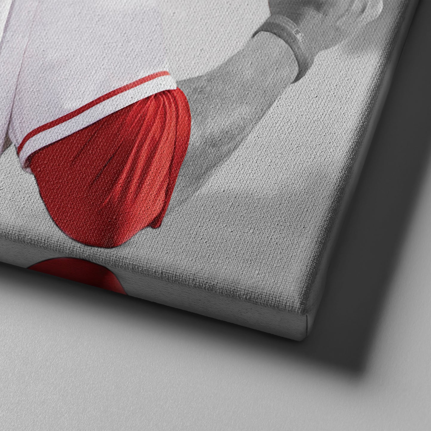 Mike Trout MLB Canvas Wall Art – Los Angeles Angels Baseball Star Decor