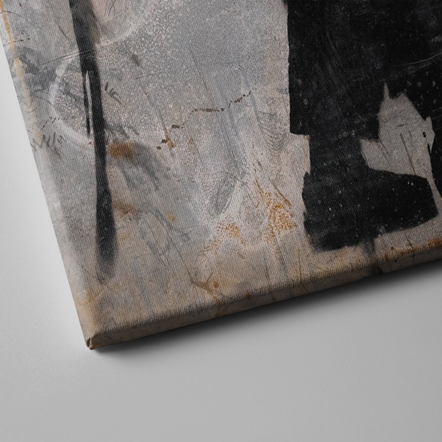 Banksy 'Love Mask' Canvas Print - Framed Wall Art