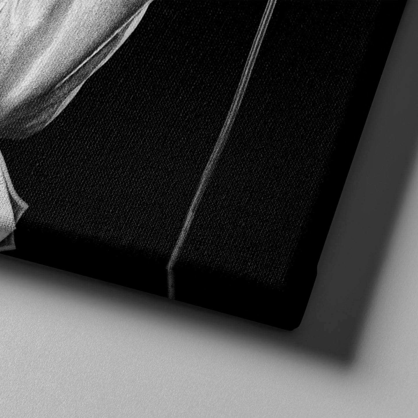 Marvin Gaye Black and White Canvas Art – Soul Singer Poster Wall Decor