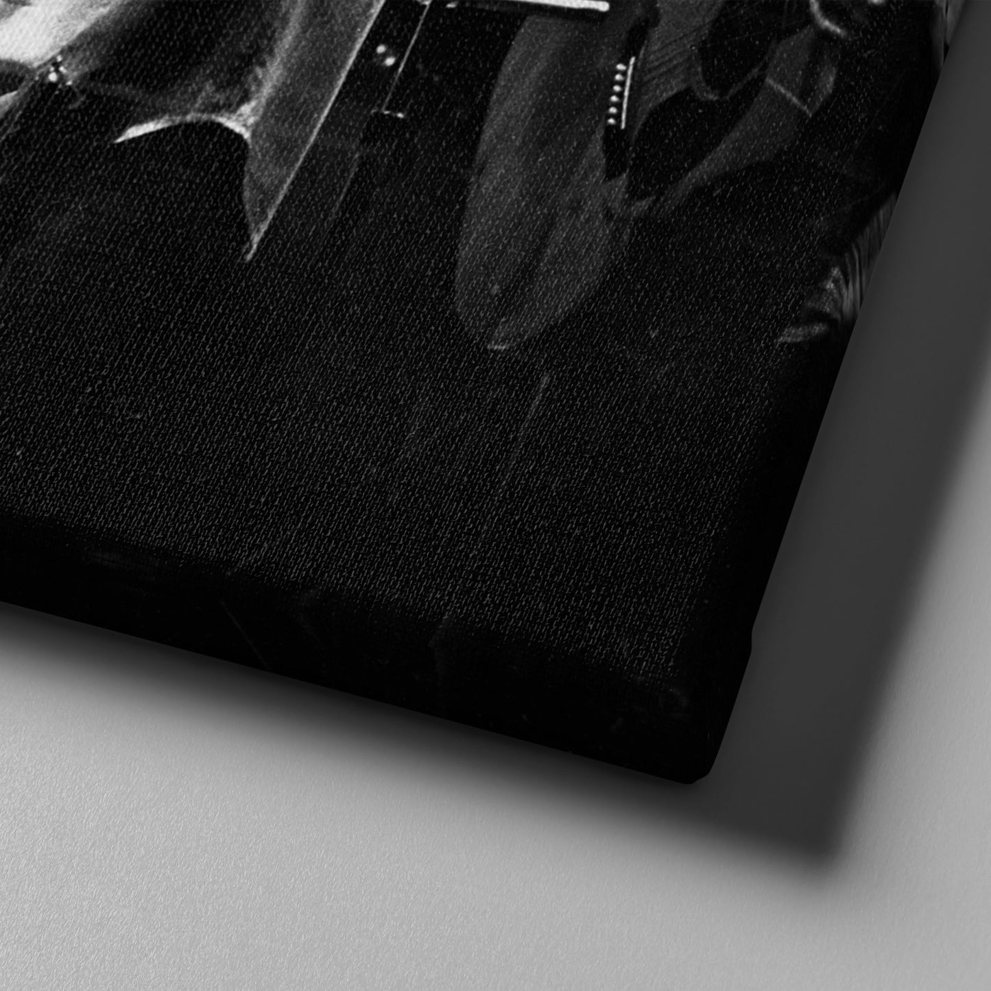 Eagles Black and White Canvas Wall Art – American Rock Band Home Decor