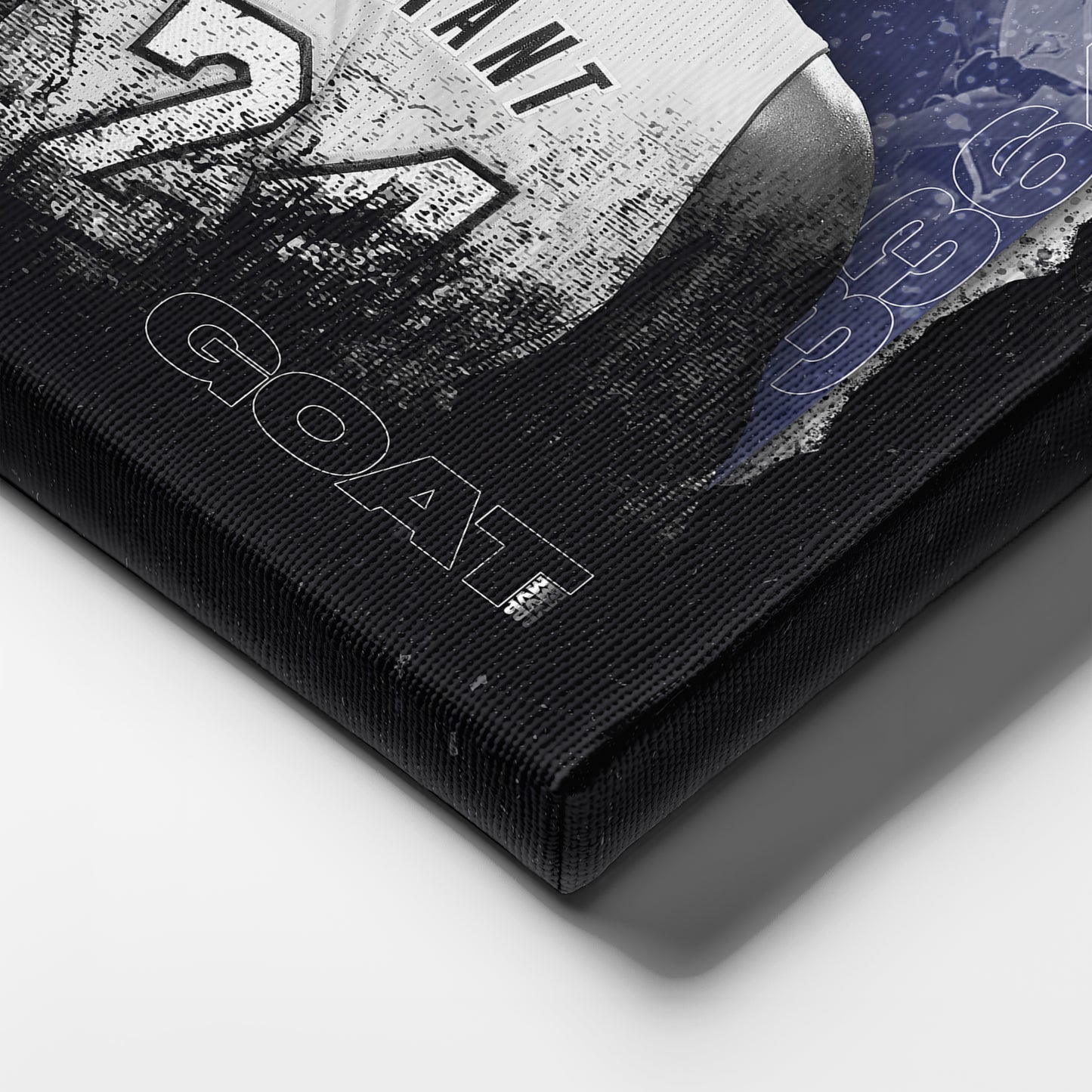 Black Mamba Mentality Kobe Bryant Canvas Art – Inspirational Wall Decor