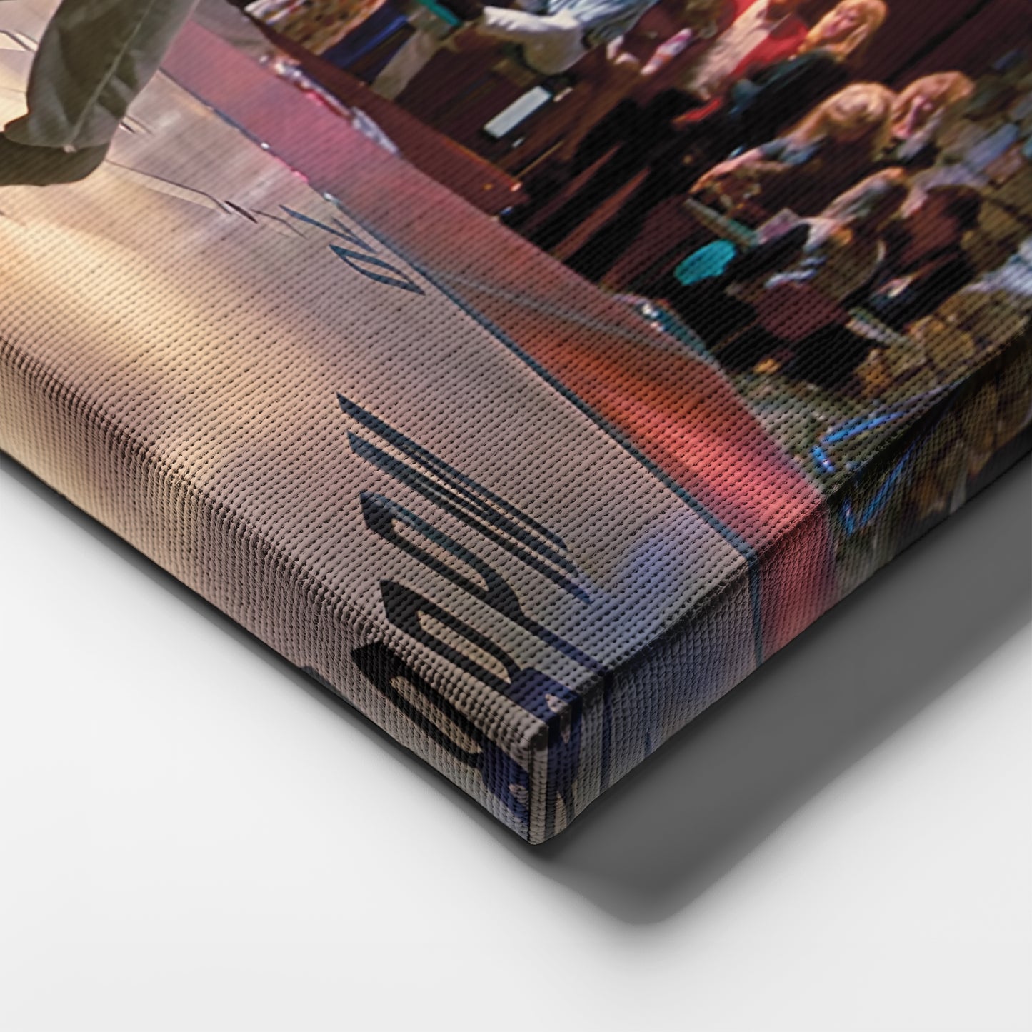 Pulp Fiction Dance Twist Canvas Wall Art – Iconic Movie Scene Decor